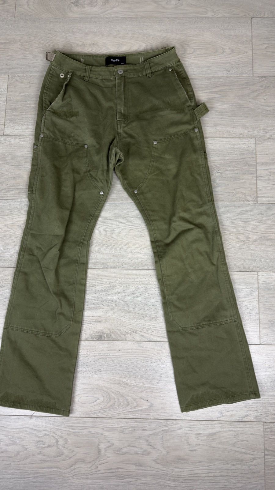 Vuja De Vujade 004 Mori Trousers Double Knee Cargo Pants Size US 30 / EU 46 - 5 Thumbnail