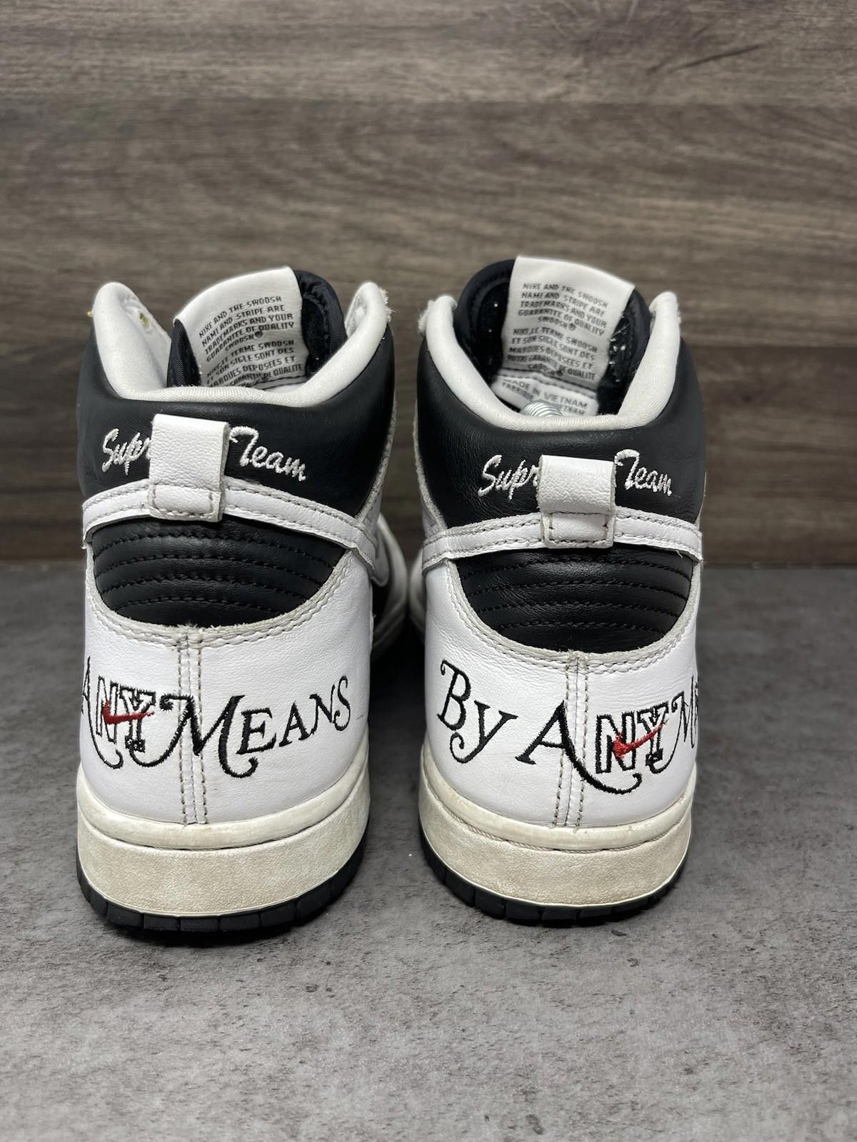 Nike Nike Dunk High SB Supreme Mens Size 8 By Any Means Necessary Size US 8 / EU 41 - 6 Thumbnail