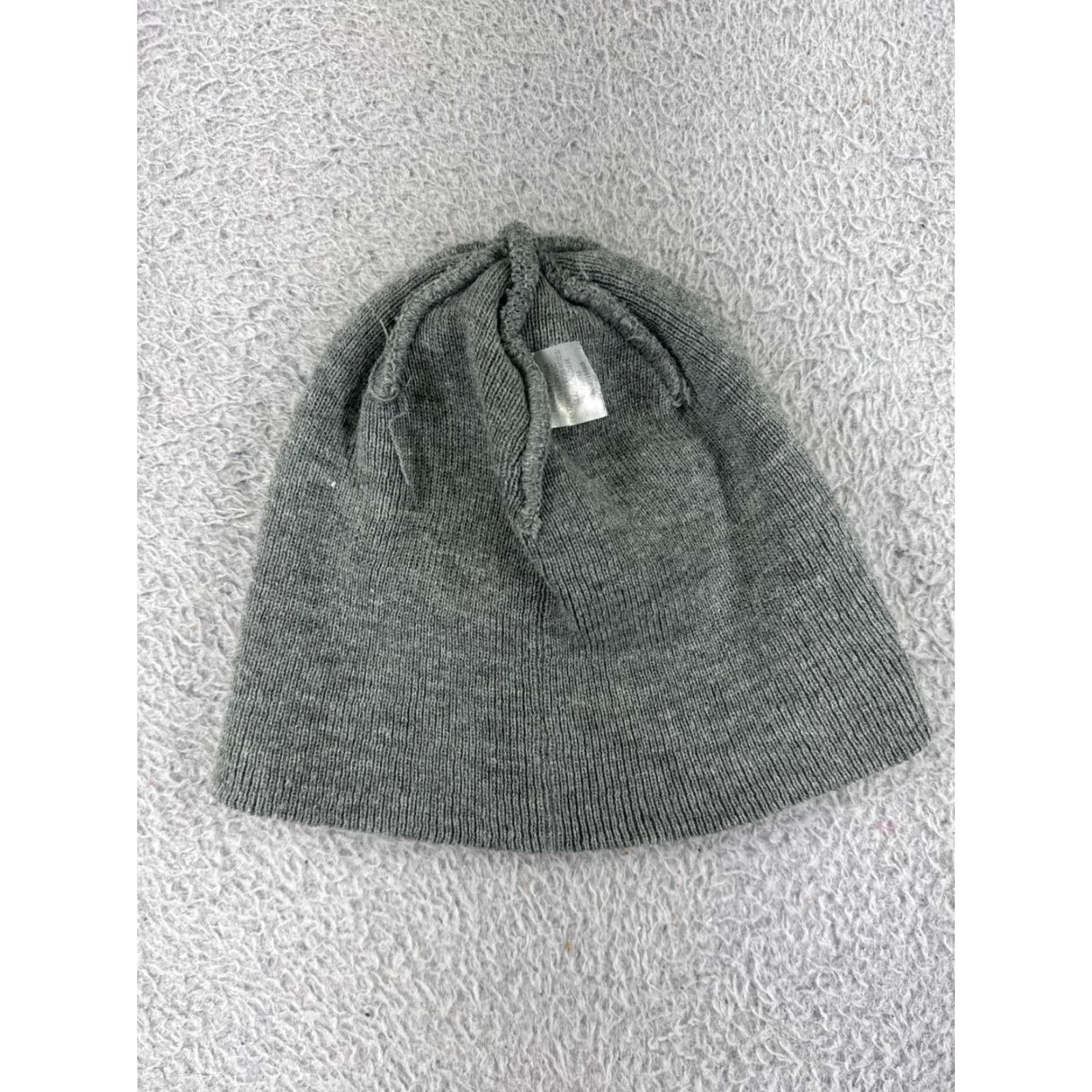 Dickies Dickies Beanie Hat Adult One Size Gray Knit 100% Acrylic Workwear Ski Logo Seasonal Mens Size ONE SIZE - 3 Thumbnail