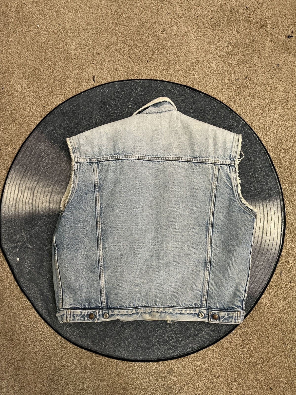 Levi's × Vintage Vintage Denim Jacket Vest Size US L / EU 52-54 / 3 - 3 Thumbnail