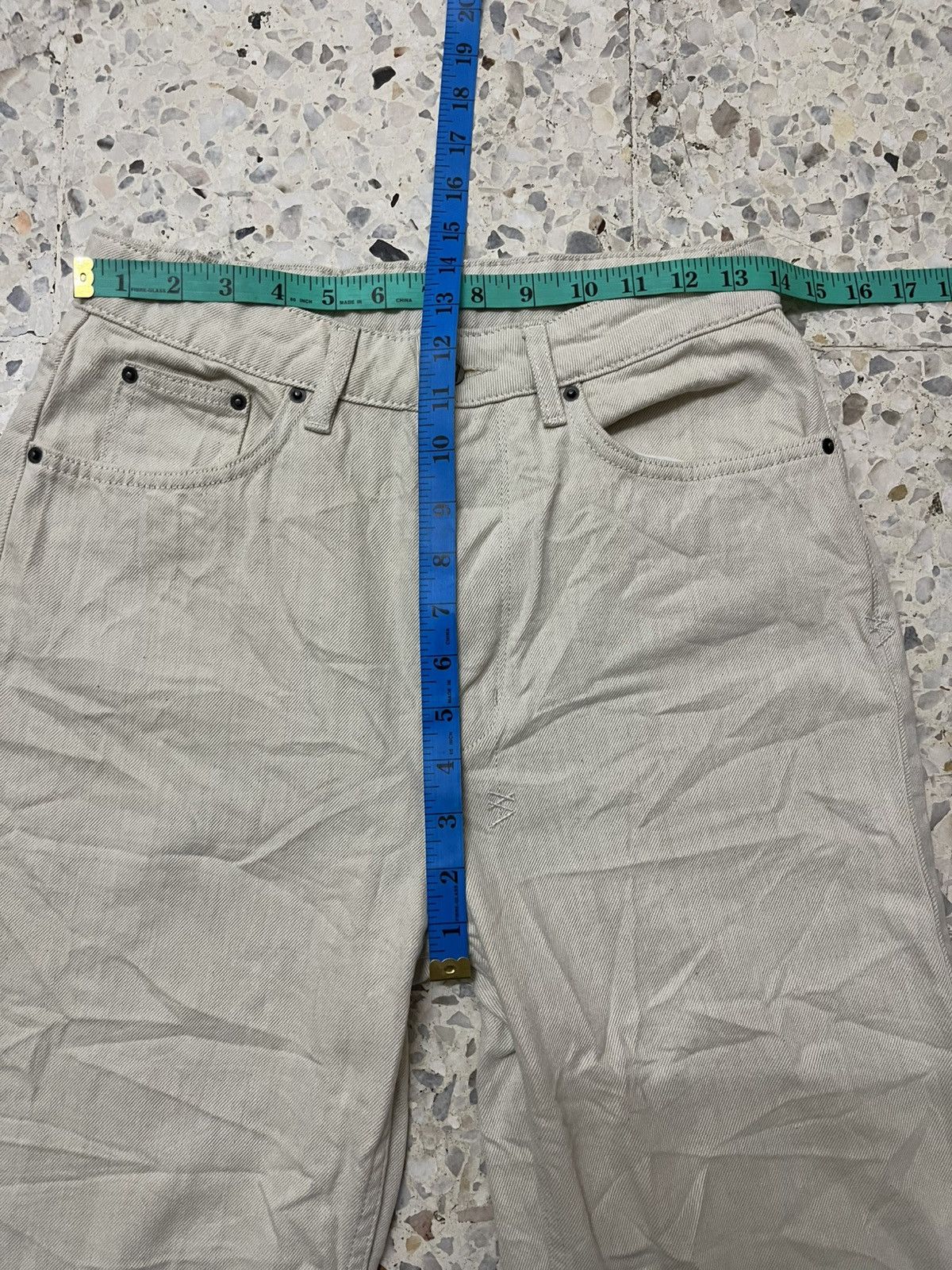 Ksubi Ksubi “Royalty Heroism and The Streets” Beige Jeans Size US 28 / EU 44 - 12 Thumbnail