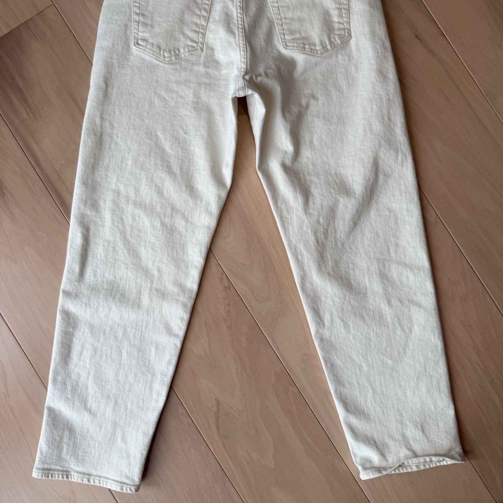 Outerknown Outerknown Fillmore Boyfriend Jeans Women's 31 White Glam Size 31" - 9 Thumbnail