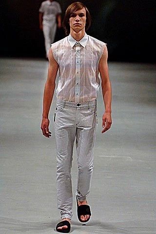 Raf Simons Raf Simons SS08 show style dark check sleeveless shirt Size US M / EU 48-50 / 2 - 2 Thumbnail