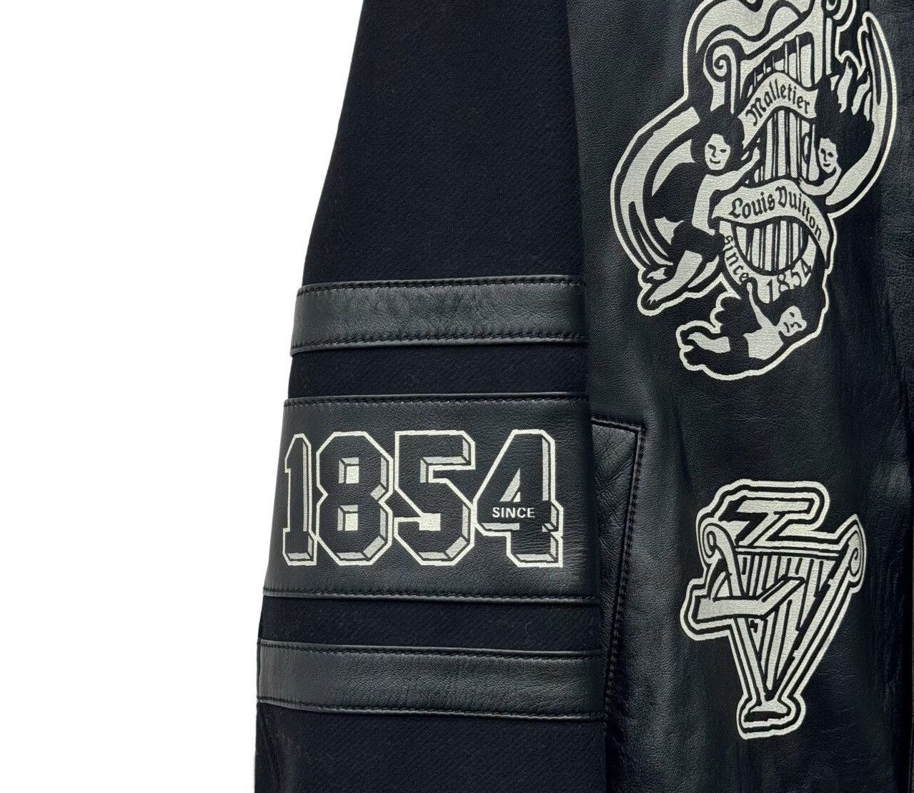 Louis Vuitton Louis Vuitton 52 Musical Varsity Baseball Leather Jacket Size US L / EU 52-54 / 3 - 4 Thumbnail