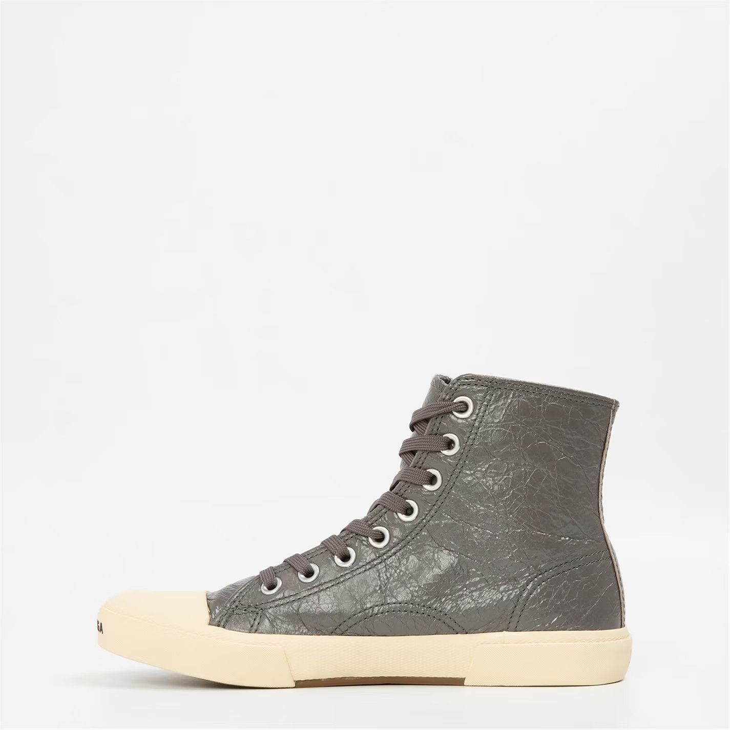Balenciaga o1g2r1mq0226 Paris High-Top Sneakers In Dark Grey Size US 10 / EU 43 - 2 Thumbnail
