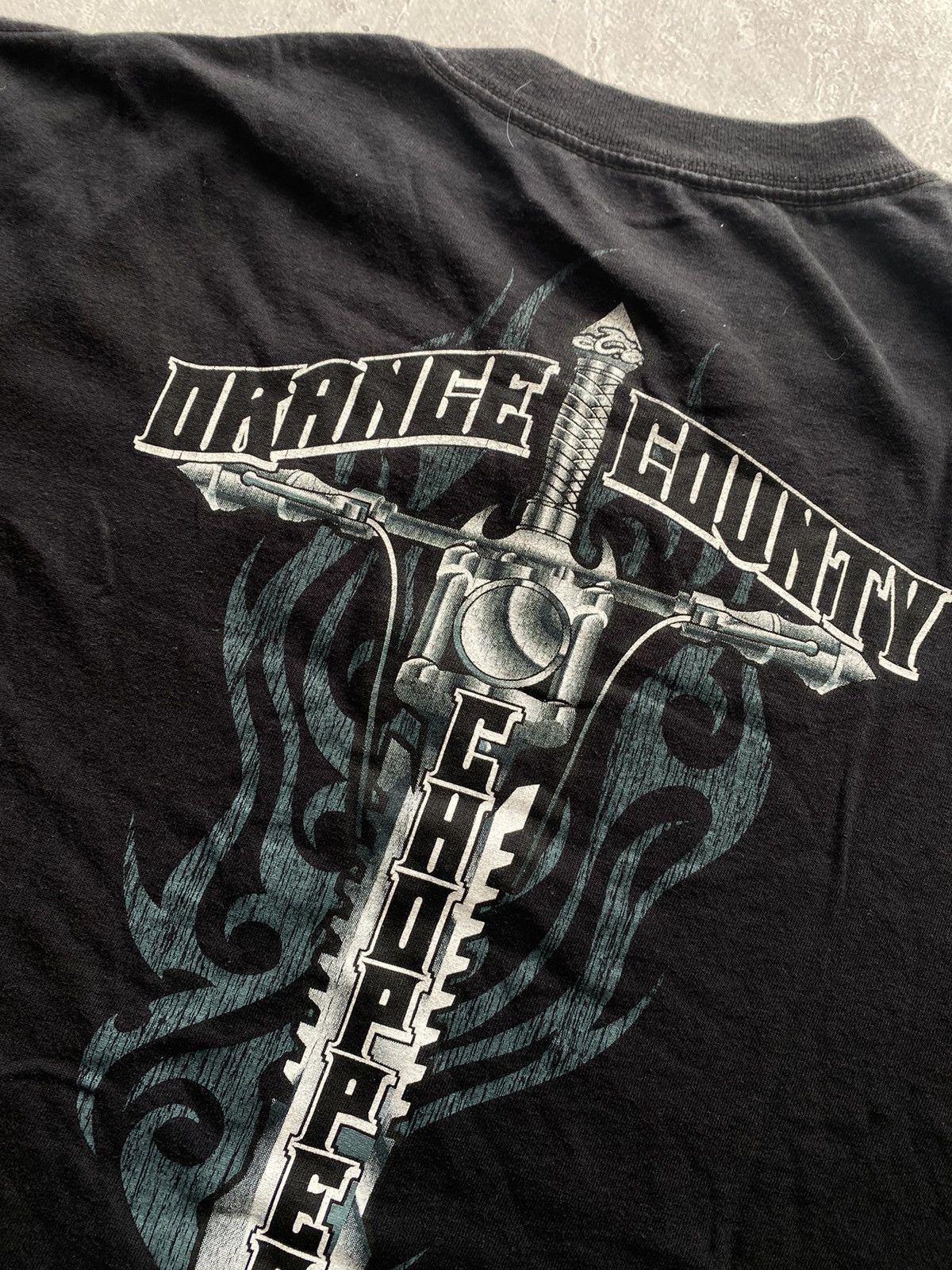 Harley Davidson Vintage Y2K Orange County Choppers T Shirt Harley Davidson Size US XL / EU 56 / 4 - 7 Thumbnail