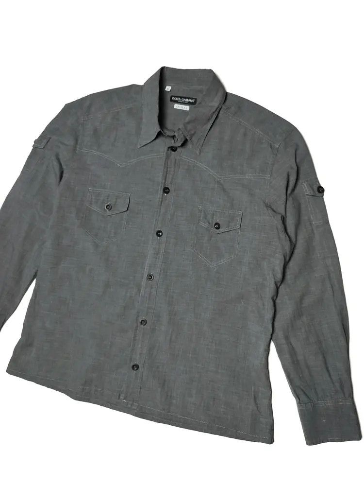 Dolce & Gabbana Dolce Gabbana Sicilia Button Shirt Size US M / EU 48-50 / 2 - 3 Thumbnail