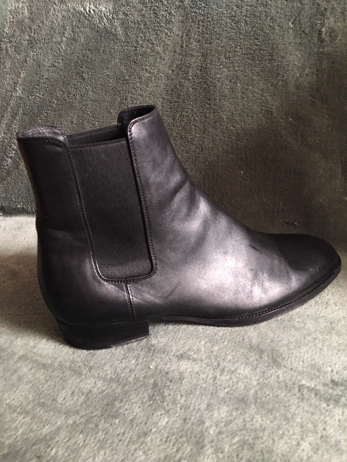 Saint Laurent Paris SAINT LAURENT Marrakesh Ankle Leather Boots Size EU 39.5 Size US 6.5 / EU 39-40 - 8 Thumbnail