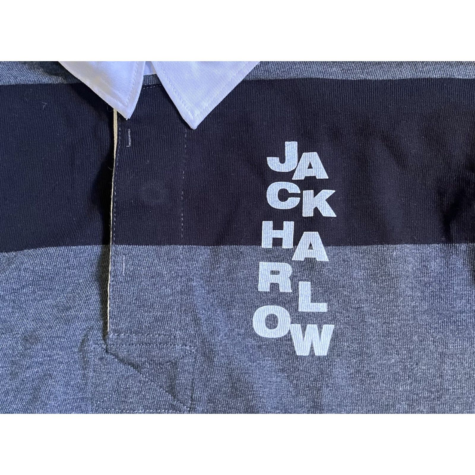 Express VINTAGE Jack Harlow American Express Long Sleeve Rugby Shirt Mens M Brooklyn Steel Size US M / EU 48-50 / 2 - 4 Thumbnail