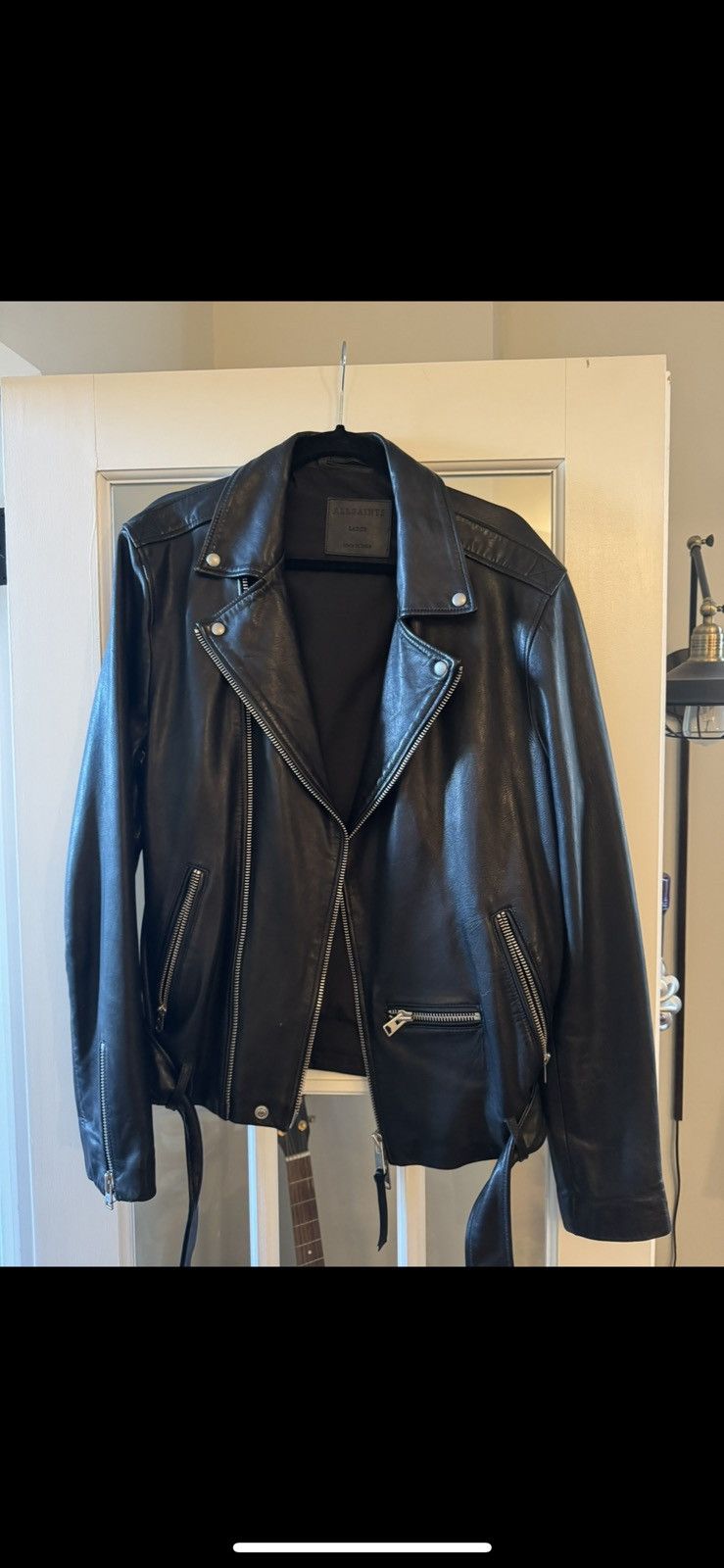 Allsaints All saint Leather rider jacket (2017) Size US L / EU 52-54 / 3 - 1 Thumbnail