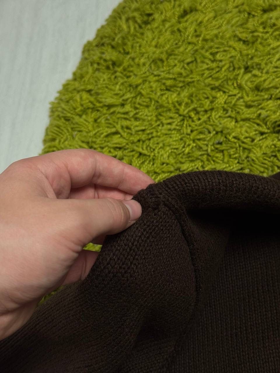 Polo Ralph Lauren × Ralph Lauren × Vintage Vintage Polo Ralph Lauren Brown Knit Sweater Size US XL / EU 56 / 4 - 4 Thumbnail