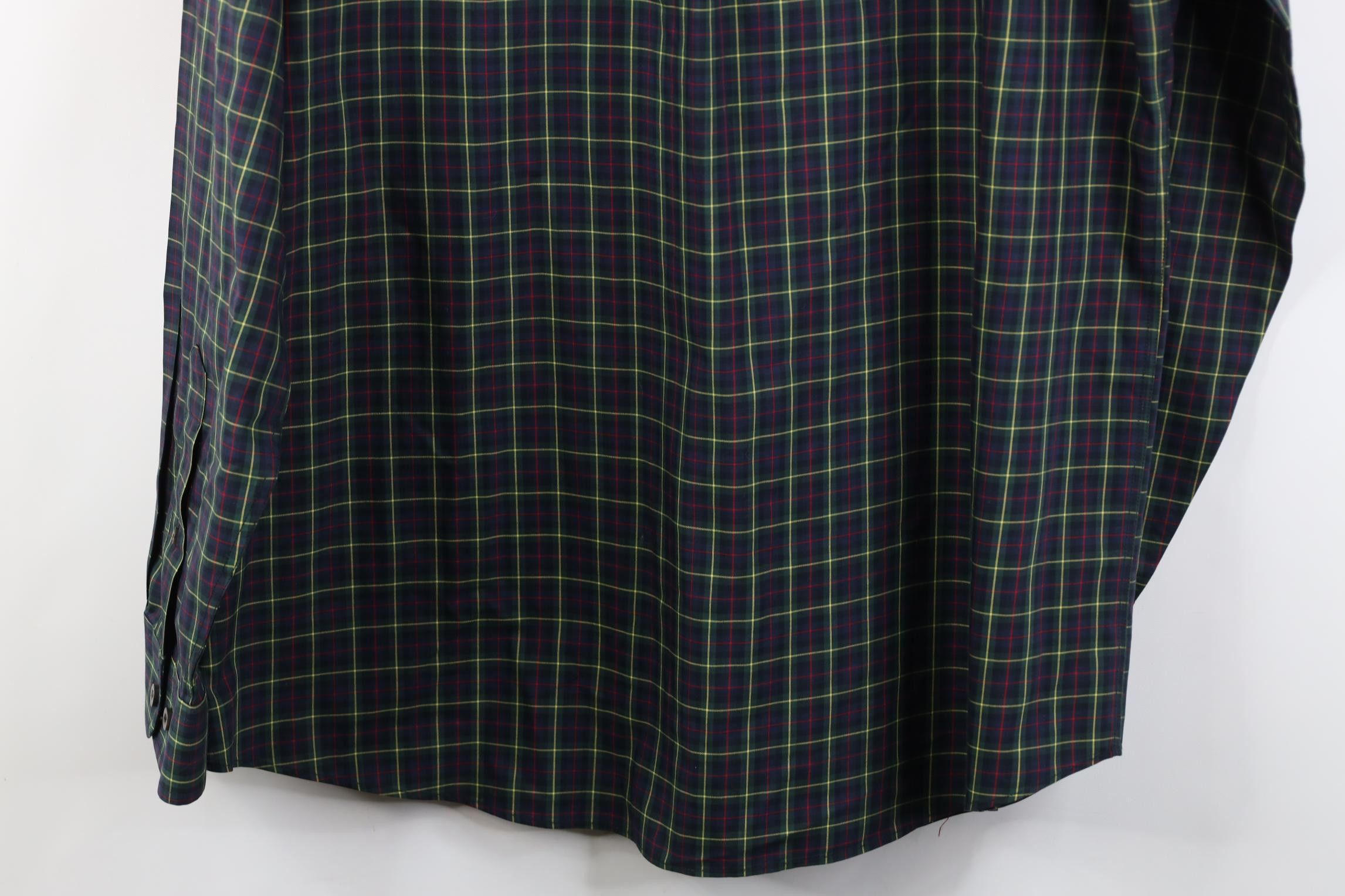 L.L. Bean Vintage LL Bean Resistant Collared Button Down Shirt Plaid Size US L / EU 52-54 / 3 - 12 Thumbnail