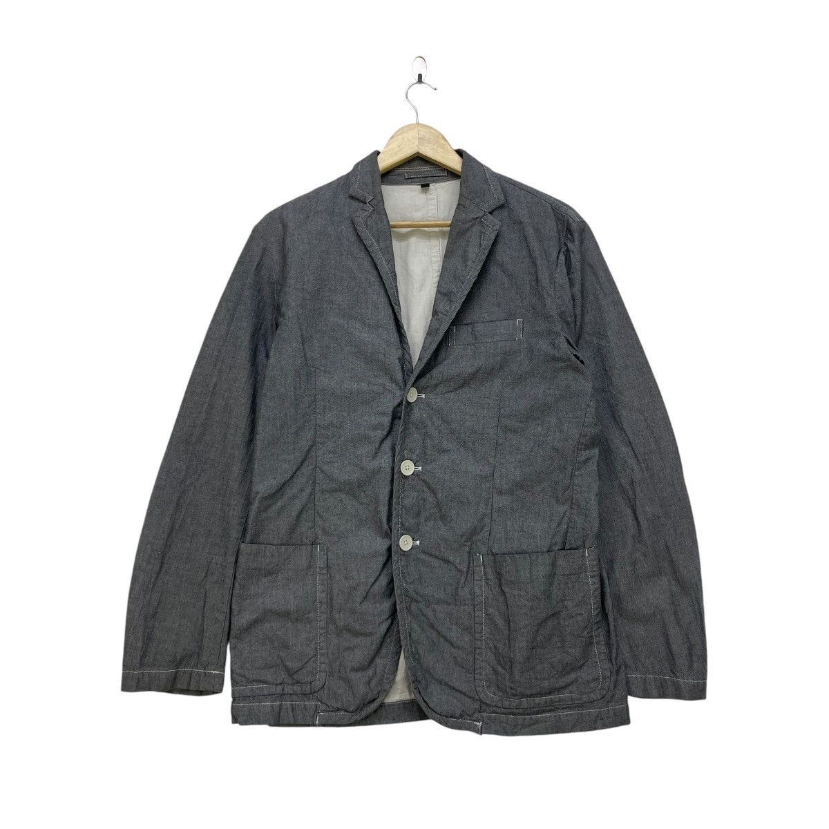 Japanese Brand Japanese Brand Grey Jacket Size US M / EU 48-50 / 2 - 1 Thumbnail
