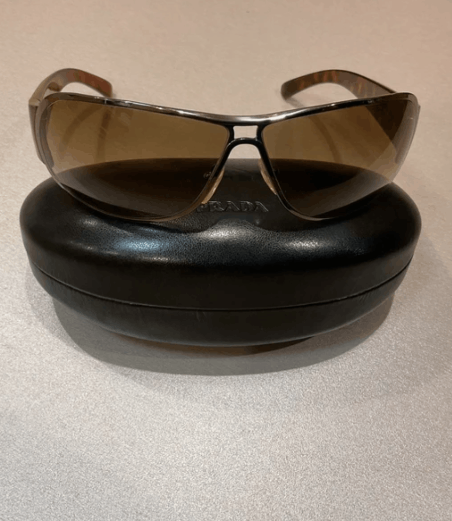 Prada PRADA Sunglasses Flame Star Wrap Star Rimless Luna Rossa Size ONE SIZE - 3 Thumbnail