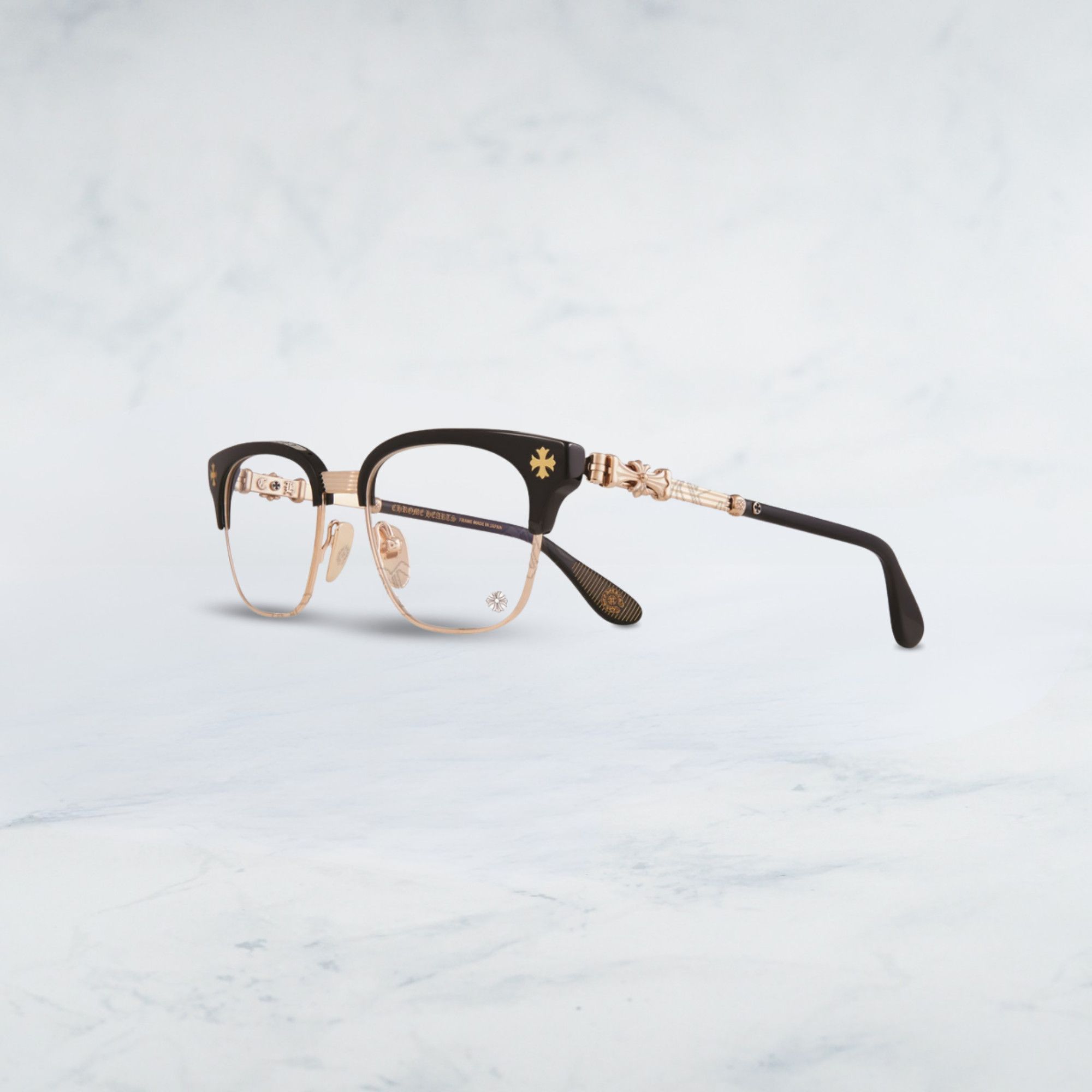 Chrome Hearts CHROME HEARTS BONENNOISSEUR II Black/Gold Plated Size ONE SIZE - 1 Thumbnail