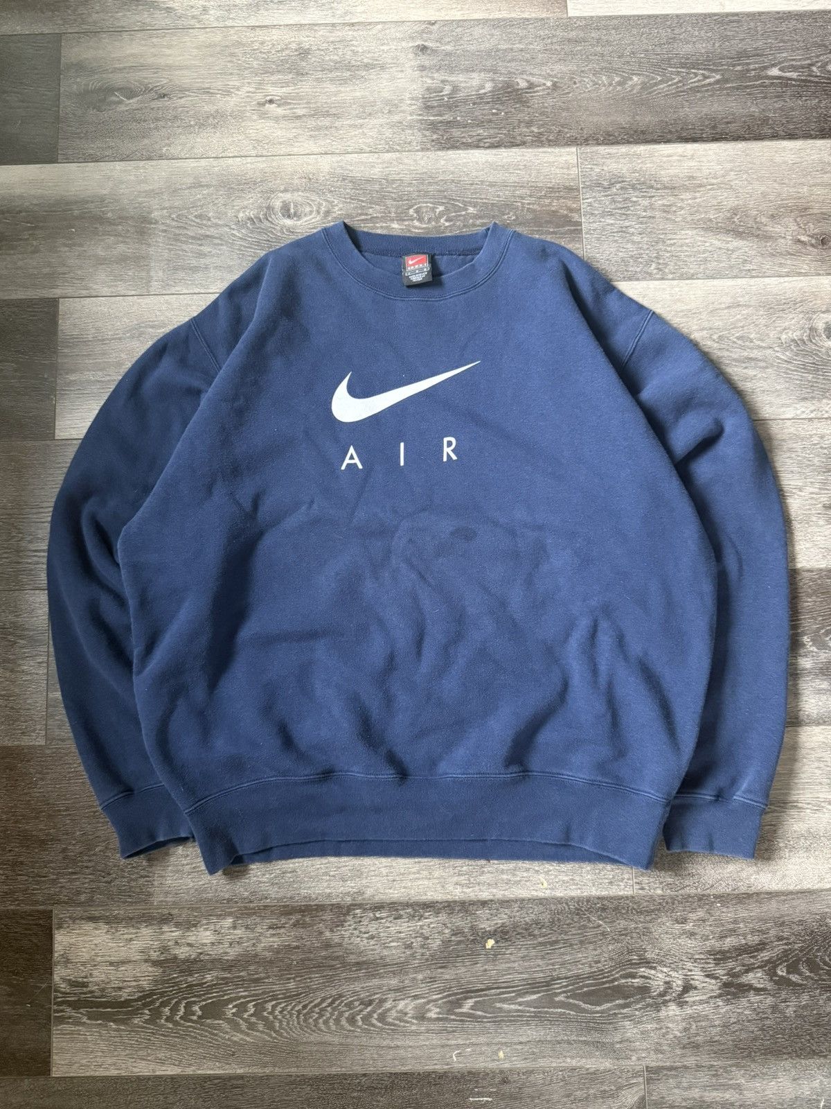 Nike × Vintage Vintage Nike Air Sweatshirt Size US L / EU 52-54 / 3 - 1 Thumbnail
