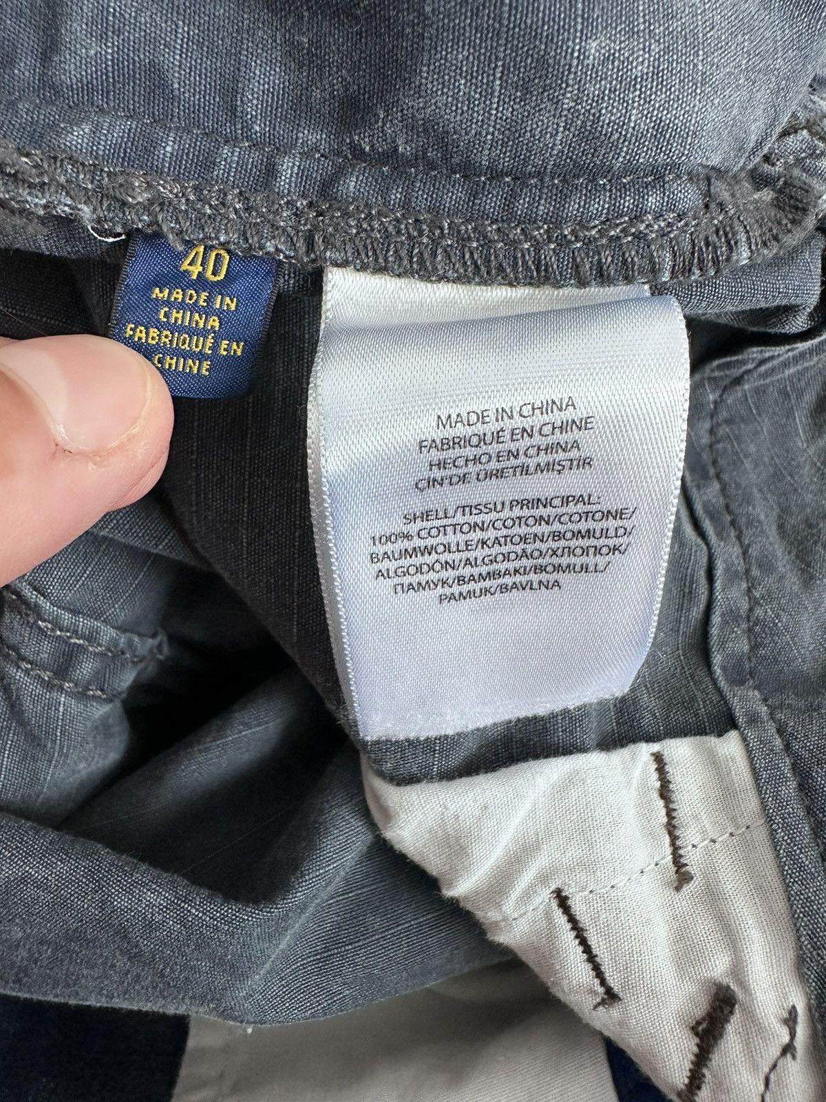 Polo Ralph Lauren Polo Ralph Lauren Shorts Gargo Mens Size 40 Blue Size US 40 / EU 56 - 8 Thumbnail