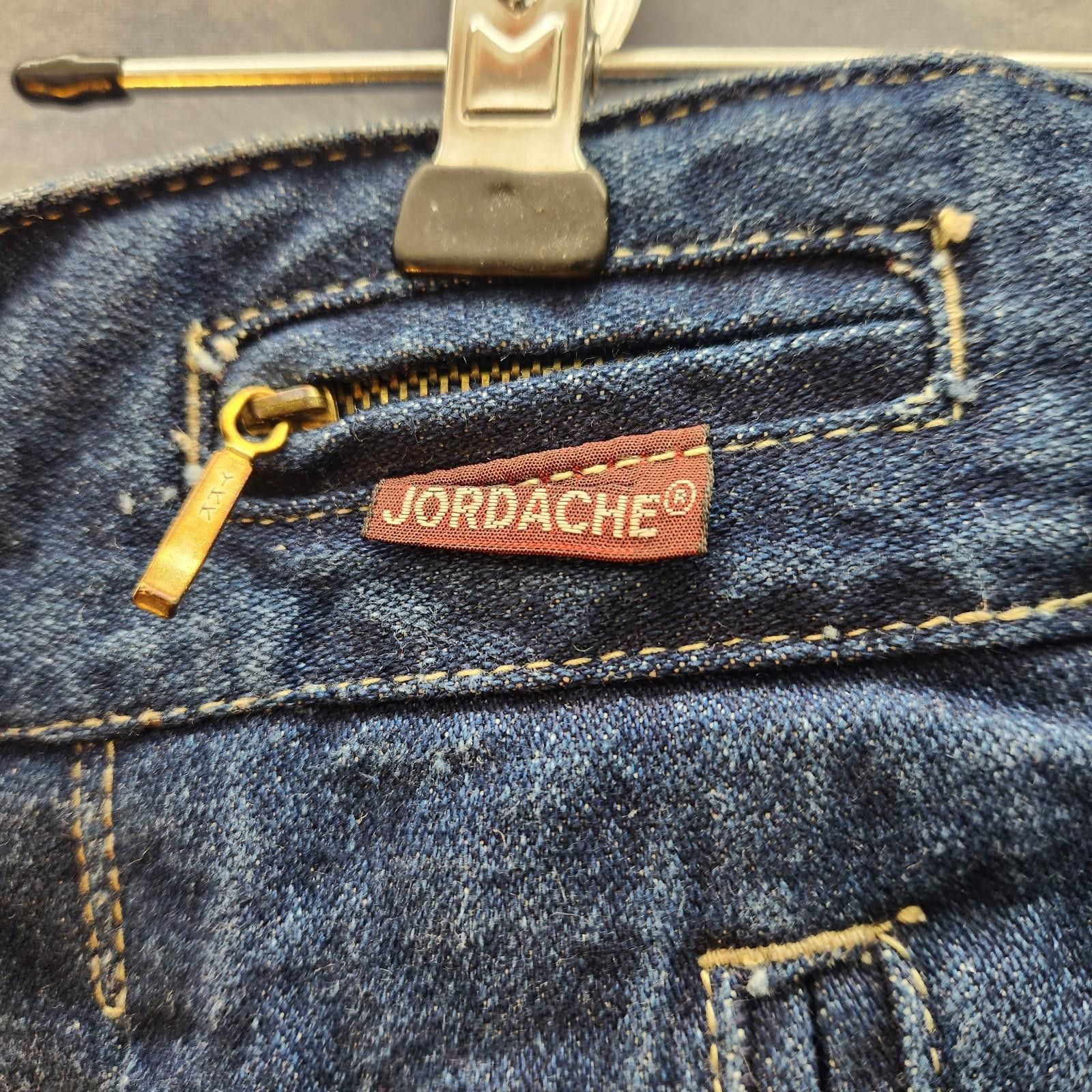 Jordache Vintage Jordache Jeans Style 1923-00 Size 33 Waist Long Size 33" - 5 Thumbnail