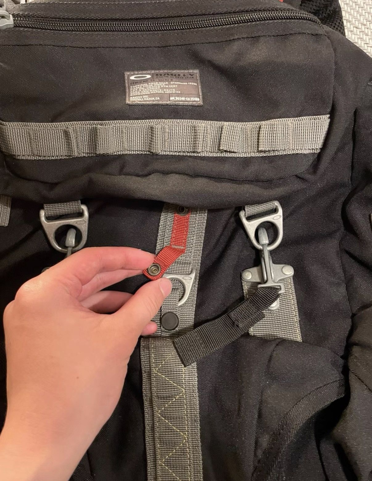 Oakley Oakley AP Era Metal Buckle Hiking Backpack K24 Size ONE SIZE - 3 Thumbnail