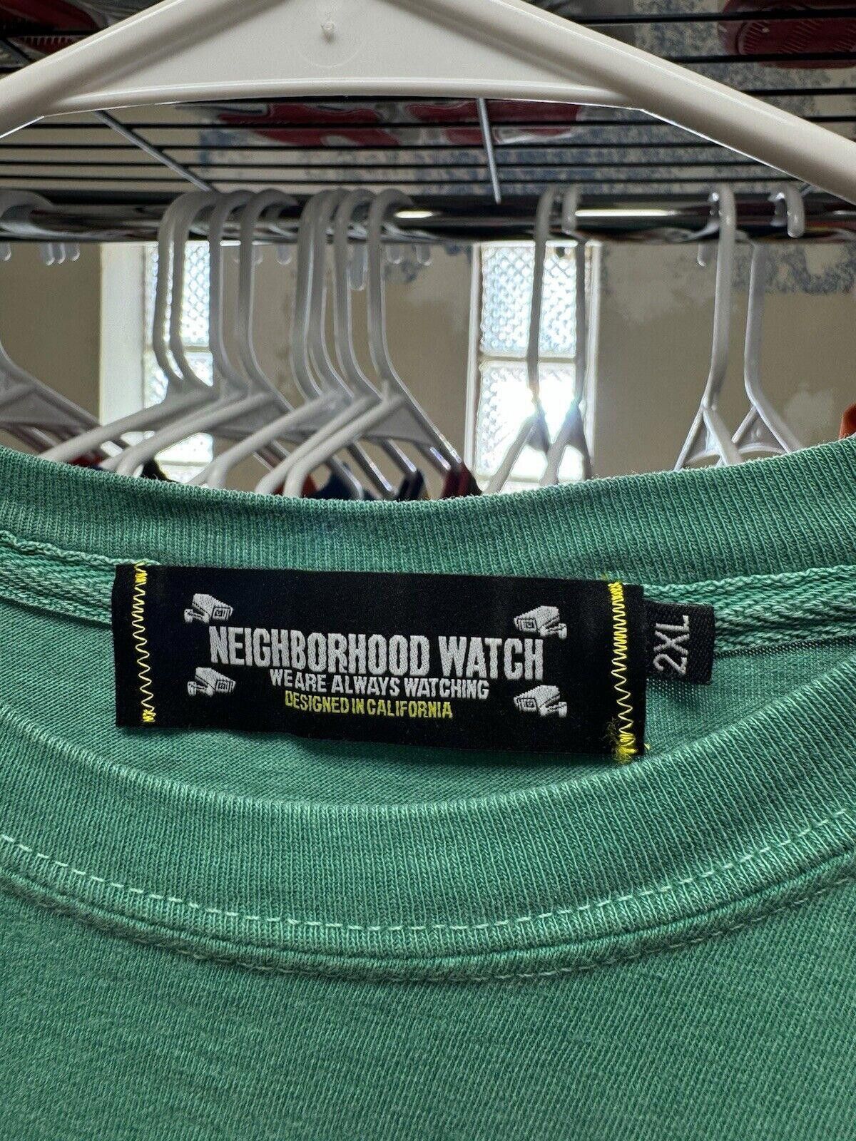 Neighborhood Rare Streetwear Neighborhood Watch Tshirt Size US XXL / EU 58 / 5 - 6 Thumbnail