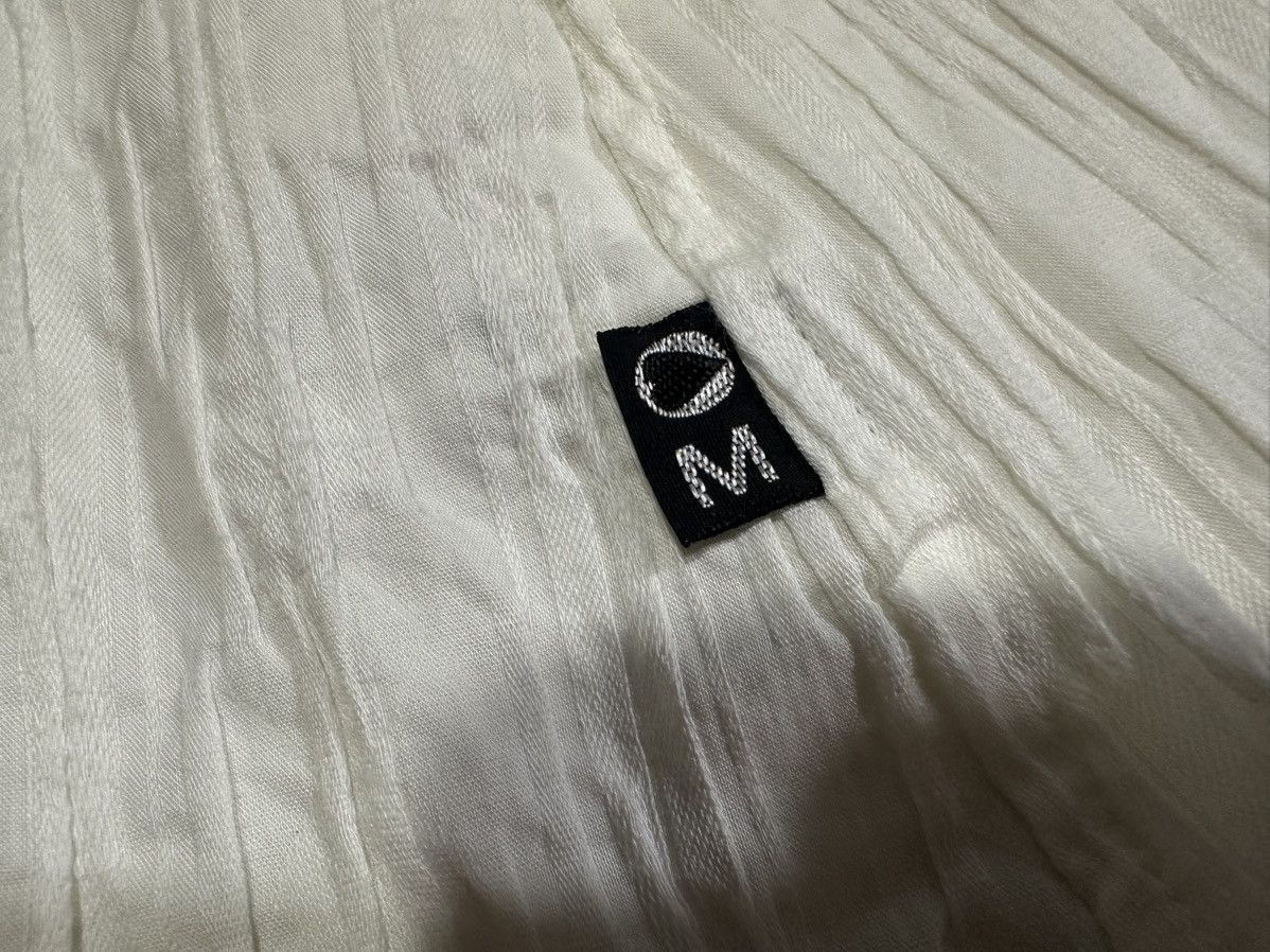 Japanese Brand × Morgan Homme × Tornado Mart 🔥Sick Y2K Morgan Homme Pleated Shirt Goth Punk Size US M / EU 48-50 / 2 - 4 Thumbnail