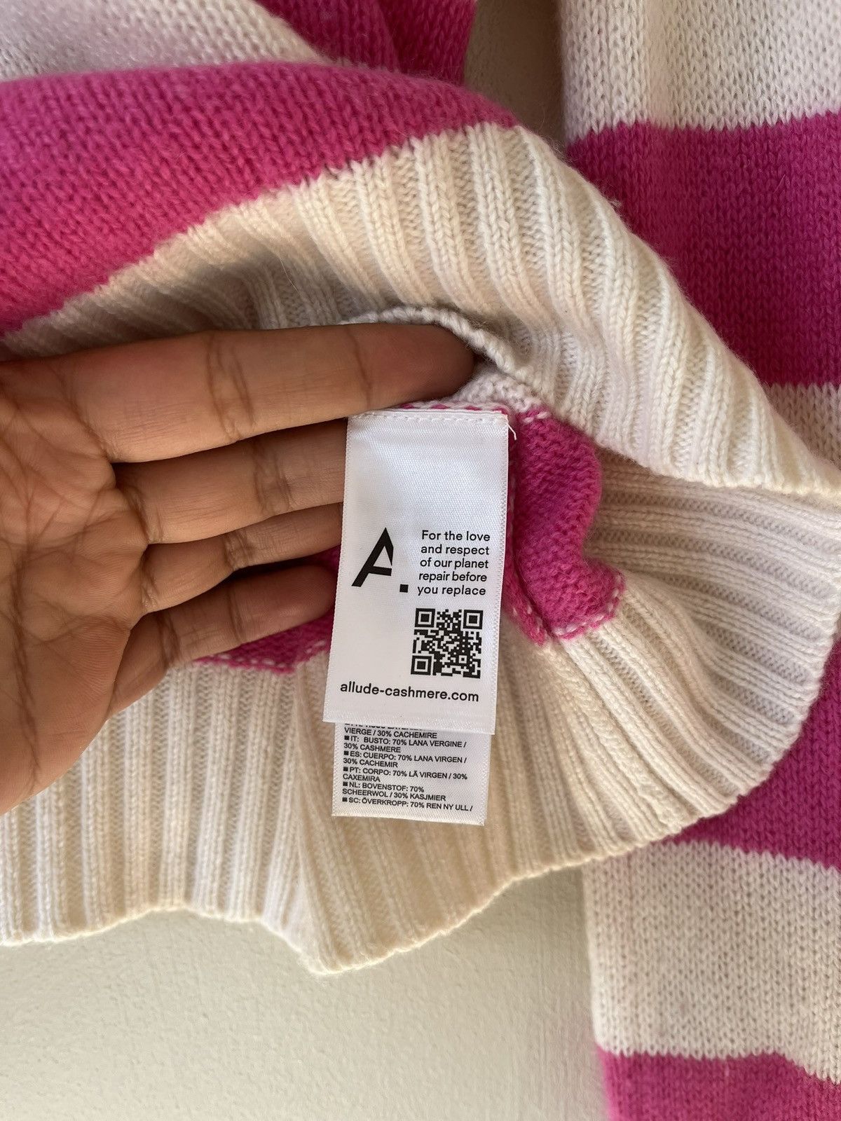 Allude × Designer Cashmere Allude Knit Size S / US 4 / IT 40 - 8 Thumbnail