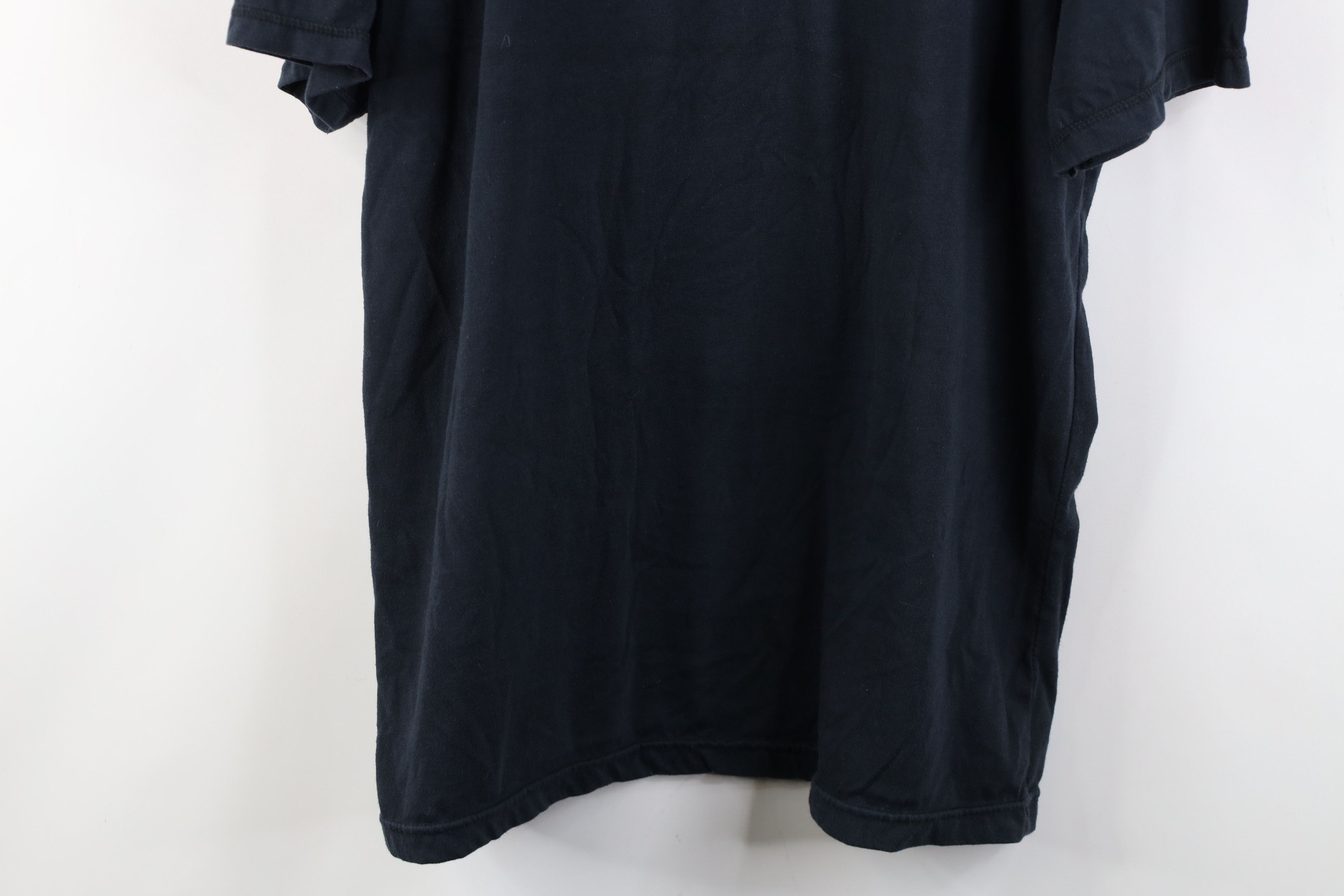 Vintage Vintage 90s Streetwear Short Sleeve Henley T-Shirt Black Size US XL / EU 56 / 4 - 3 Thumbnail