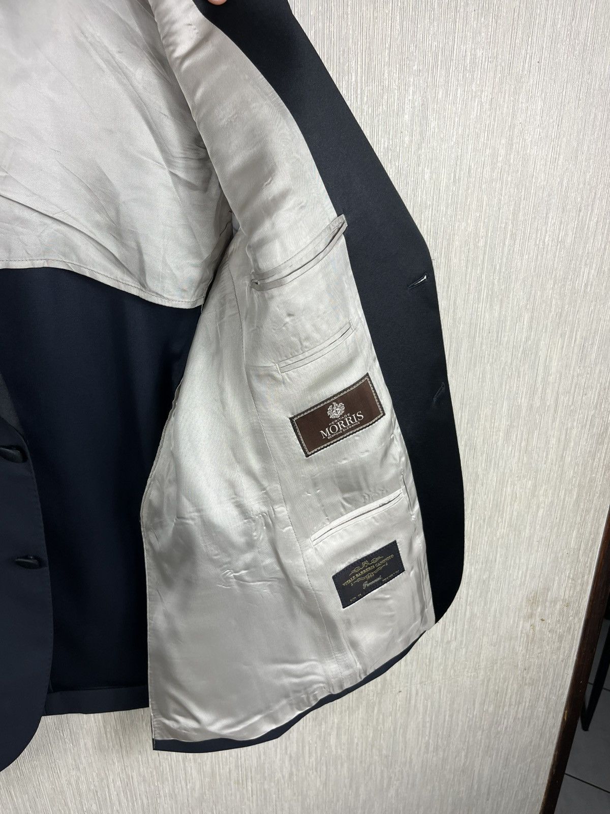 Designer × Morris Morris Heritage wool blazer jacket Vitale Barberis Canonico Size US L / EU 52-54 / 3 - 16 Thumbnail