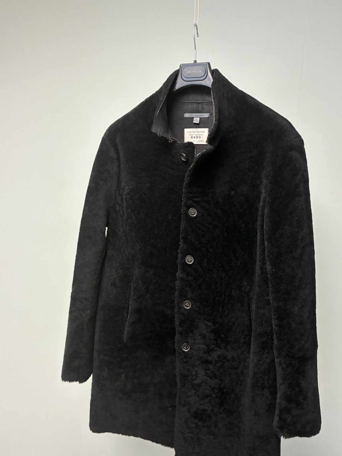 John Varvatos Exposed Shearling coat EU48 USA38. Size US M / EU 48-50 / 2 - 15 Thumbnail
