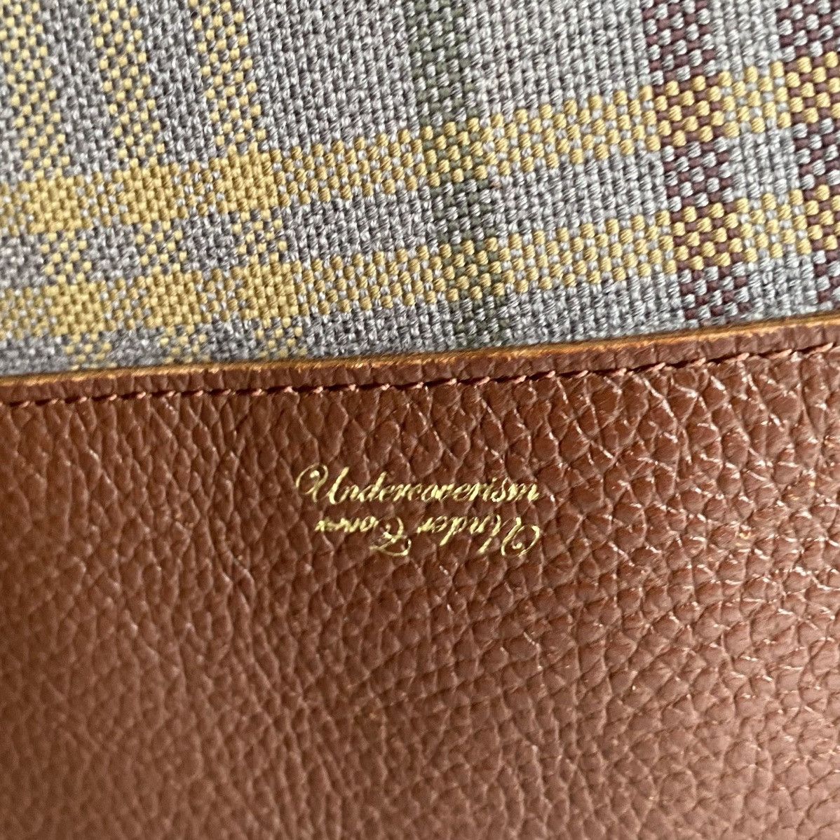 Undercover Undercover Brown Plaid Tote Bag Size ONE SIZE - 8 Thumbnail