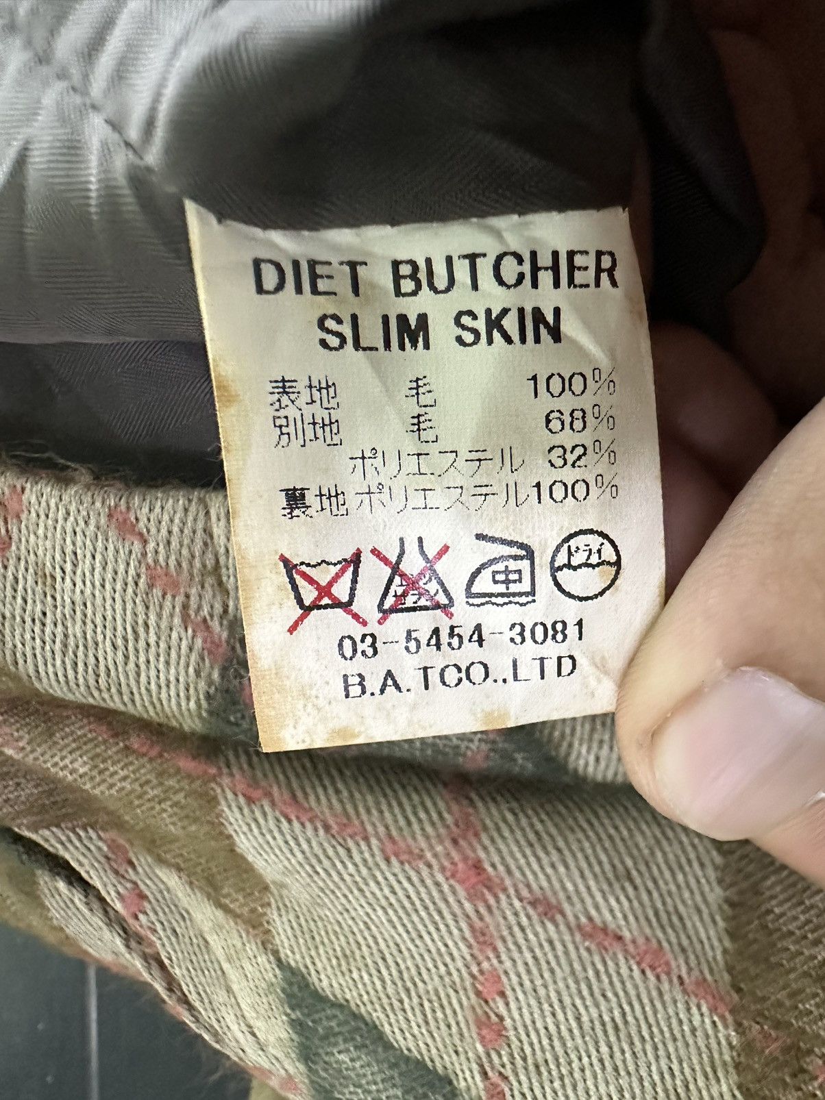 Diet Butcher Slim Skin Vintage Cannibalism? Diet Butcher Slim Skin Jacket Size US M / EU 48-50 / 2 - 13 Thumbnail