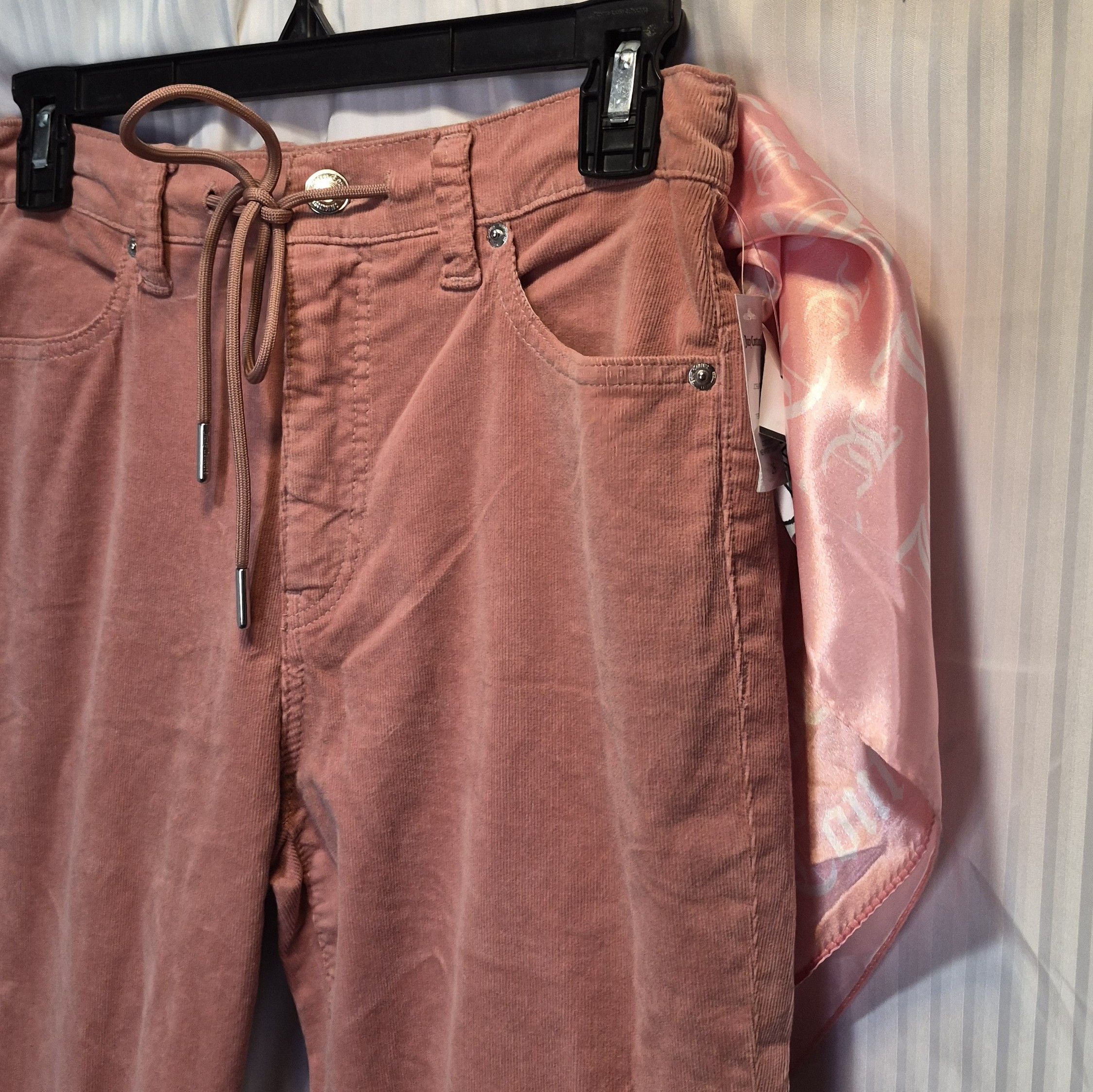Juicy Couture Juicy Couture 26 Rose Corduroy Newport Skinny Pants NWT Size 26" / US 2 / IT 38 - 3 Thumbnail