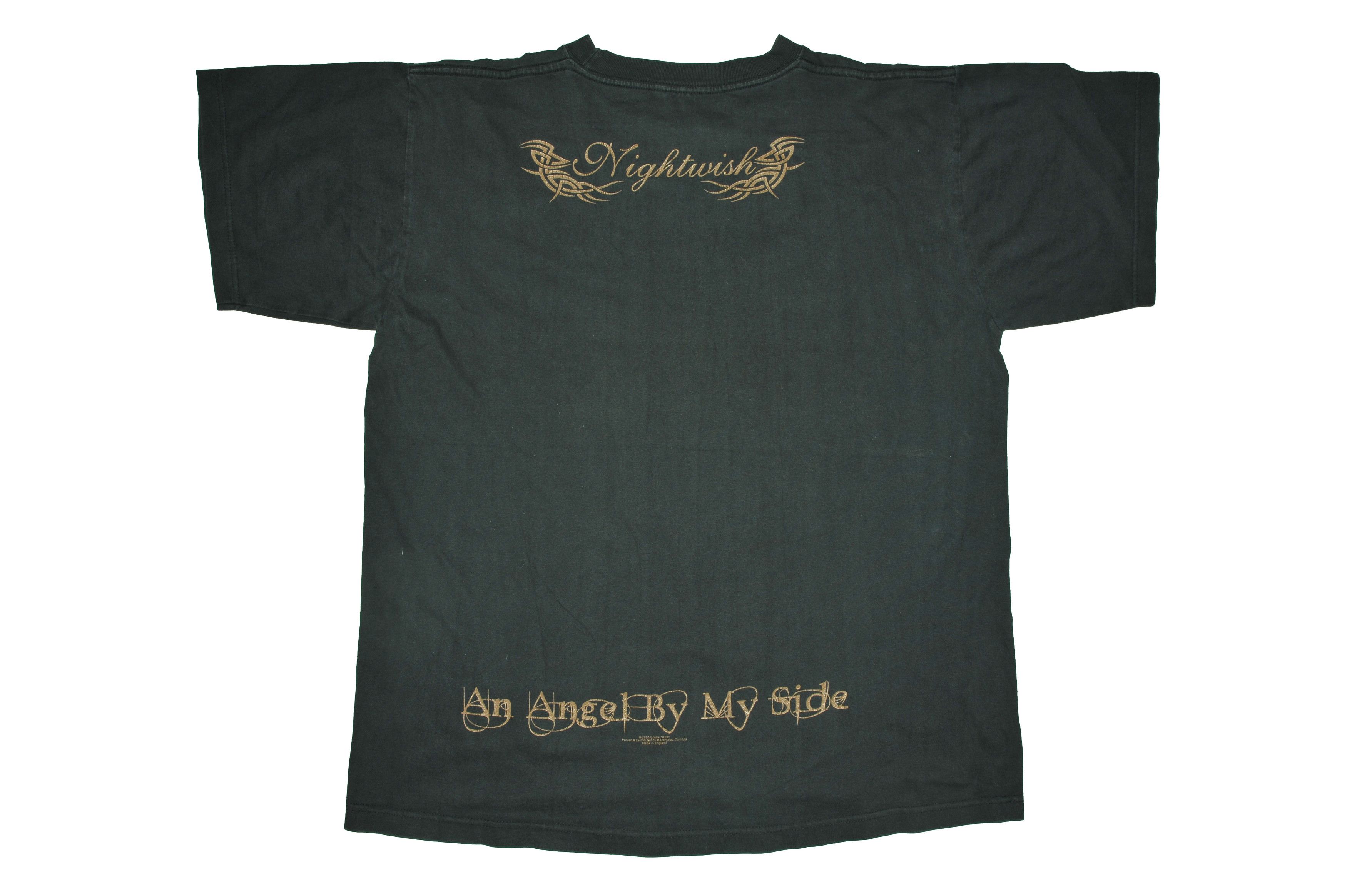 Vintage Vintage 2005 Nightwish An Angel By My Side T-shirt Size US L / EU 52-54 / 3 - 2 Thumbnail