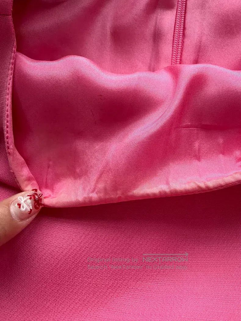 Valentino Valentino Silk wool pink doll dress Size S / US 4 / IT 40 - 3 Thumbnail