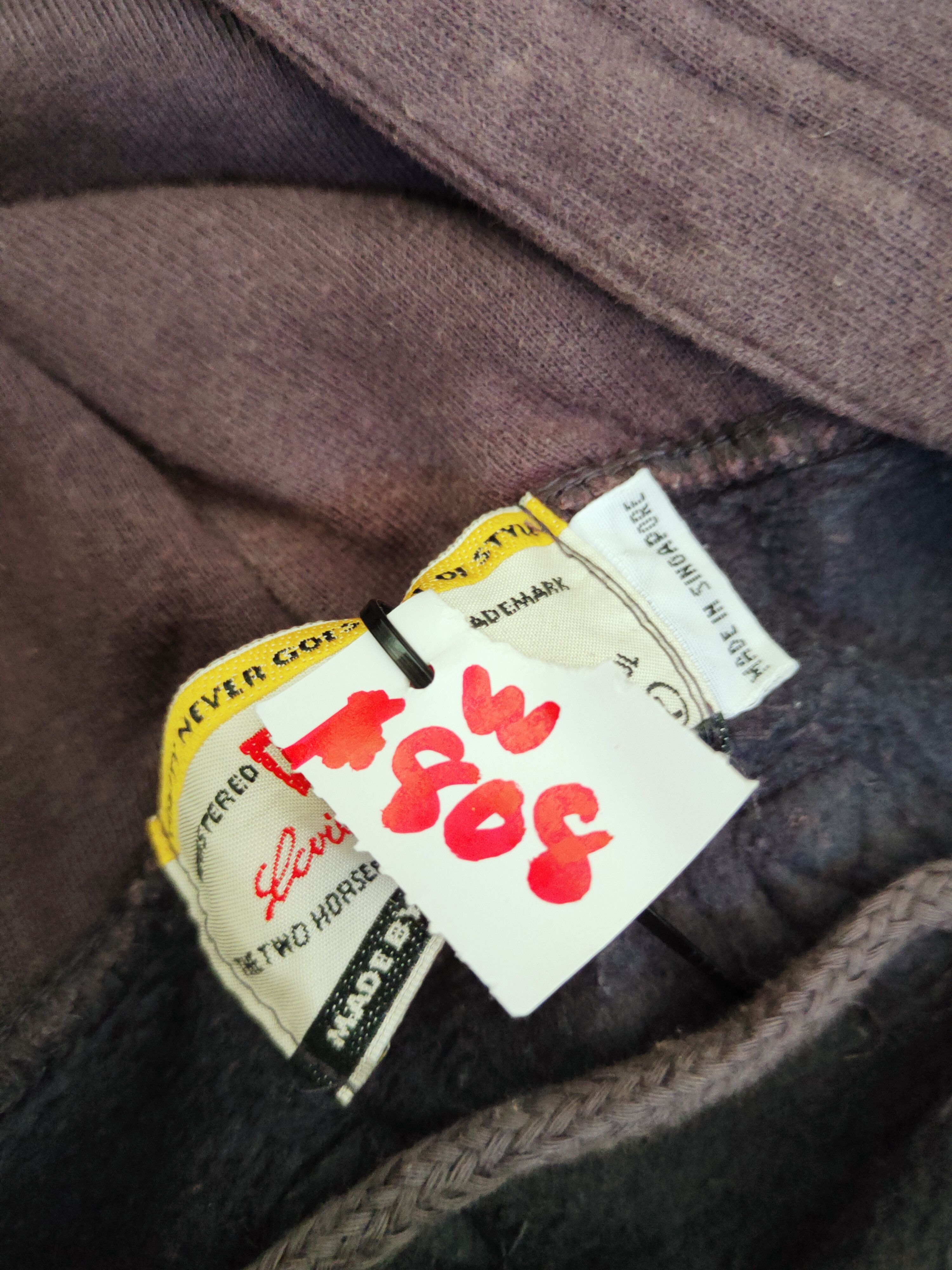 Levi's Levi's Dark Brown faded vintage Hoodie Sweatshirts #W808 Size US L / EU 52-54 / 3 - 13 Thumbnail