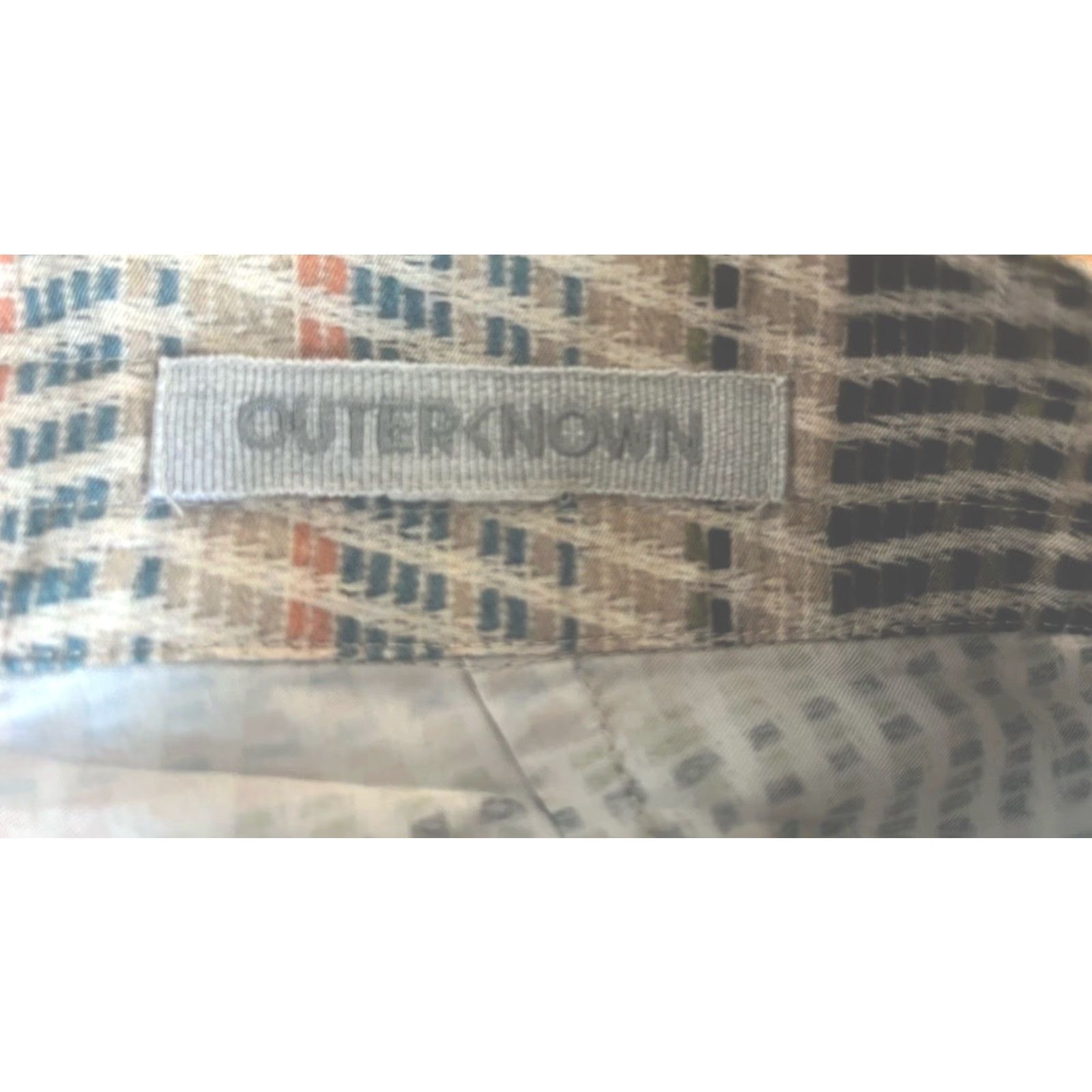 Outerknown VINTAGE OUTERKNOWN Geometric Pocket Swim Beach Surf Board Short 29 Size US 29 - 3 Thumbnail