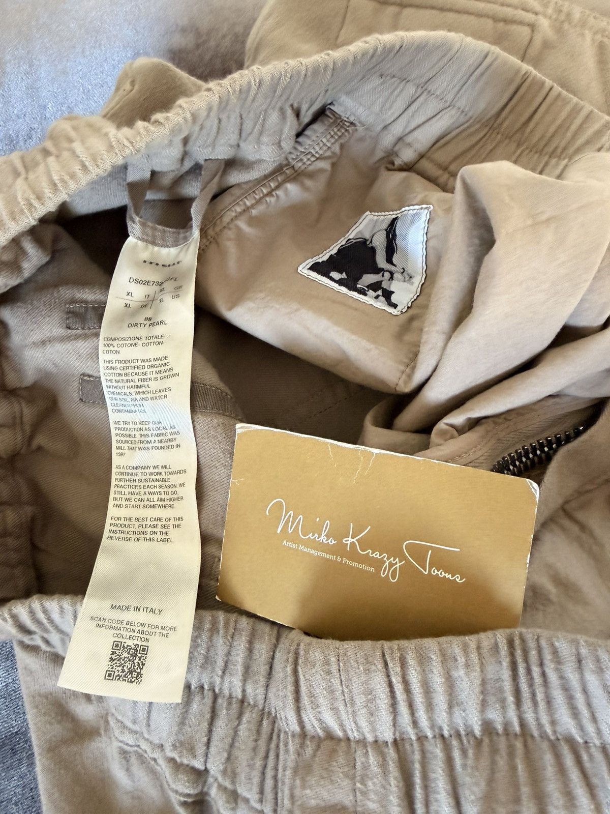 Rick Owens Drkshdw BNWT $885 Rick Owens Drkshdw Double Cargo Jumbo Belas Woven Size US 36 / EU 52 - 14 Thumbnail