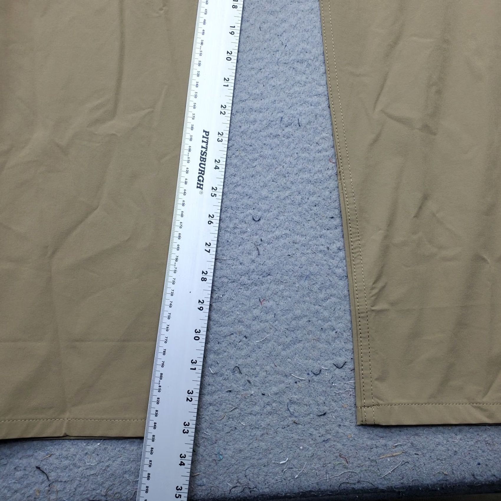 Dockers DOCKERS Men's Pants 34x34 Tan Straight Fit Casual Outdoor Hiking Pockets Button Closure Size US 34 / EU 50 - 4 Thumbnail