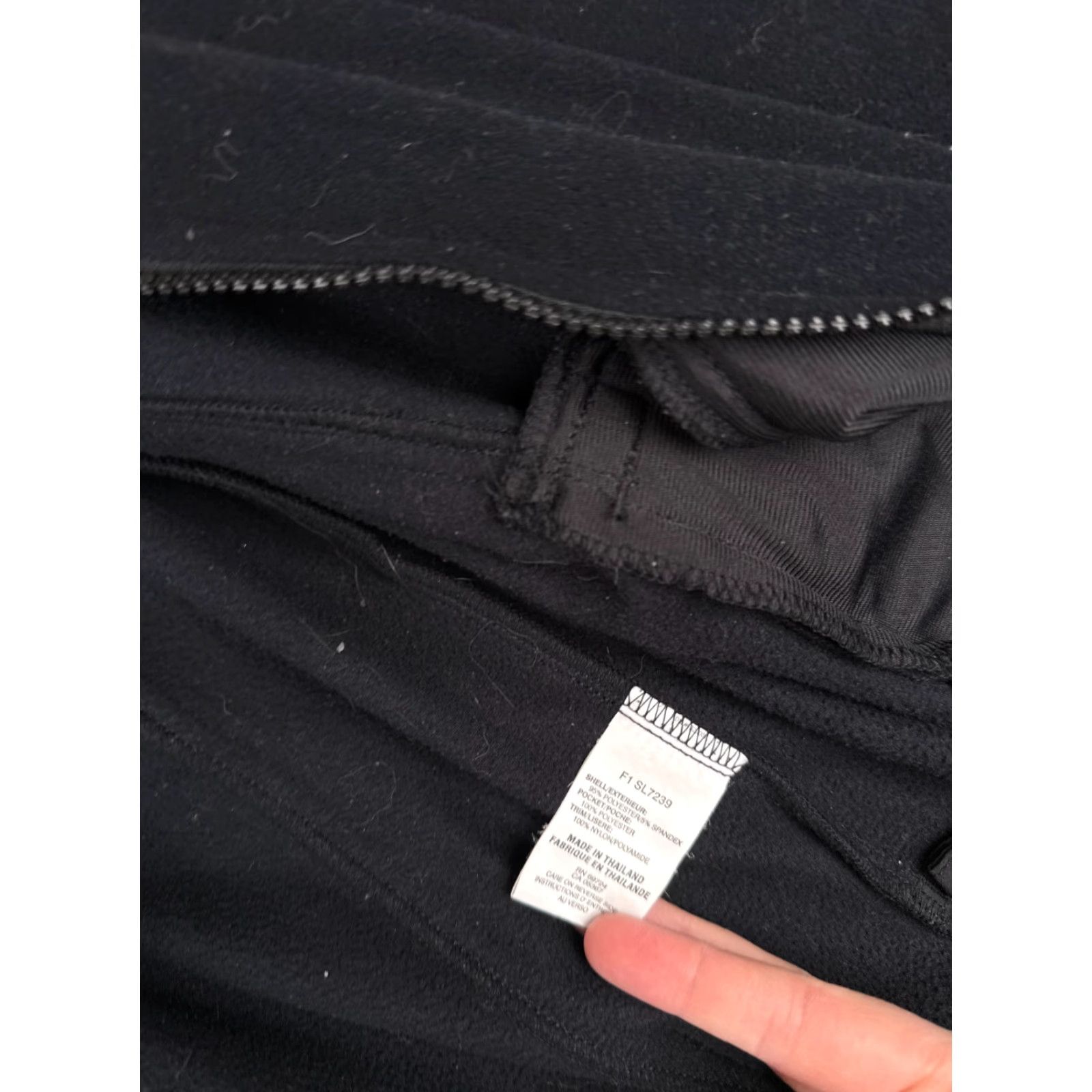 Vintage Columbia Jacket Women M Black Interchange Titanium Polyester Fleece Full Zip Hooded Lightweight Pockets Outdoor Vintage No Size M / US 6-8 / IT 42-44 - 4 Thumbnail