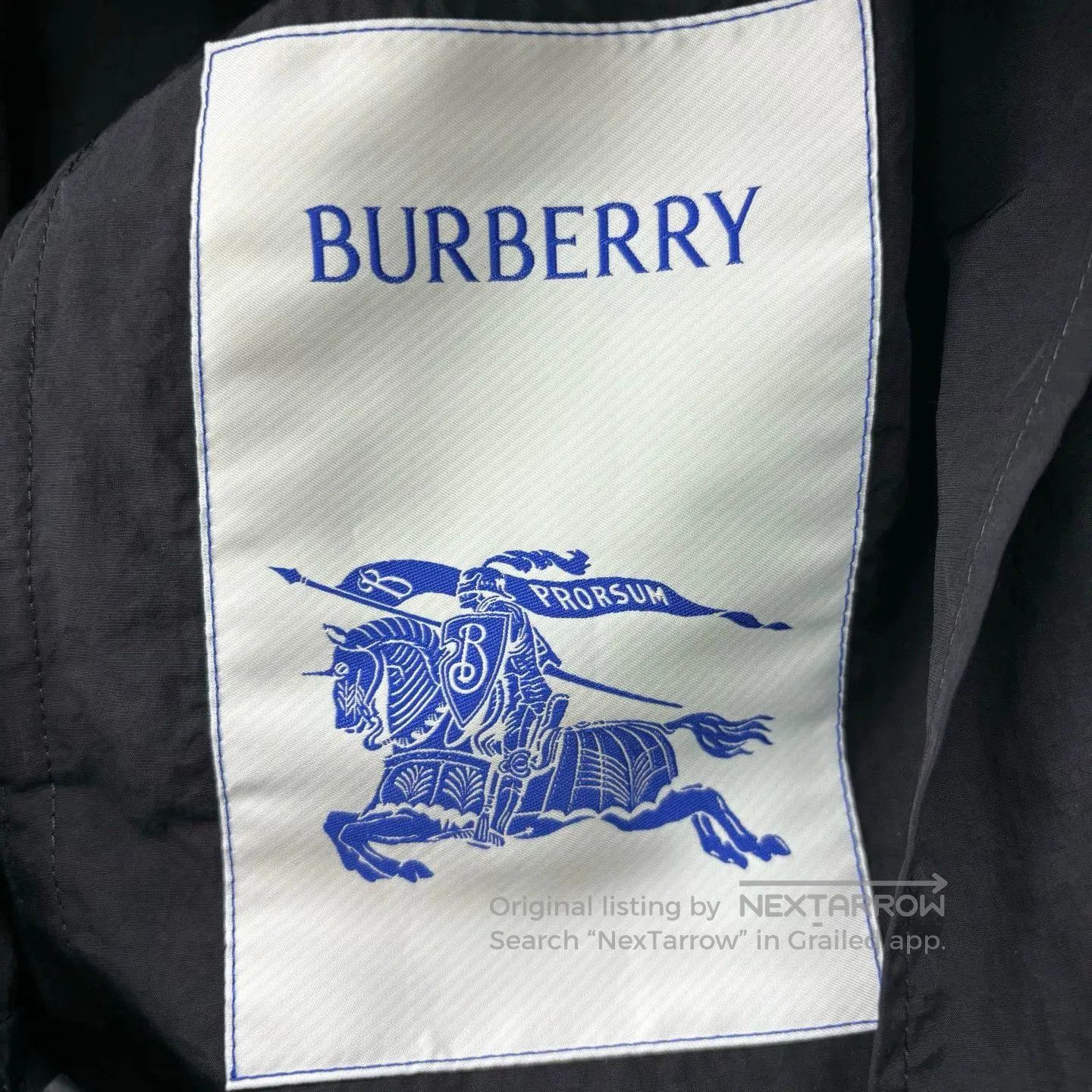 Burberry Burberry Solid Equestrian Knight Zip Jacket. Size US XXS / EU 40 - 4 Thumbnail