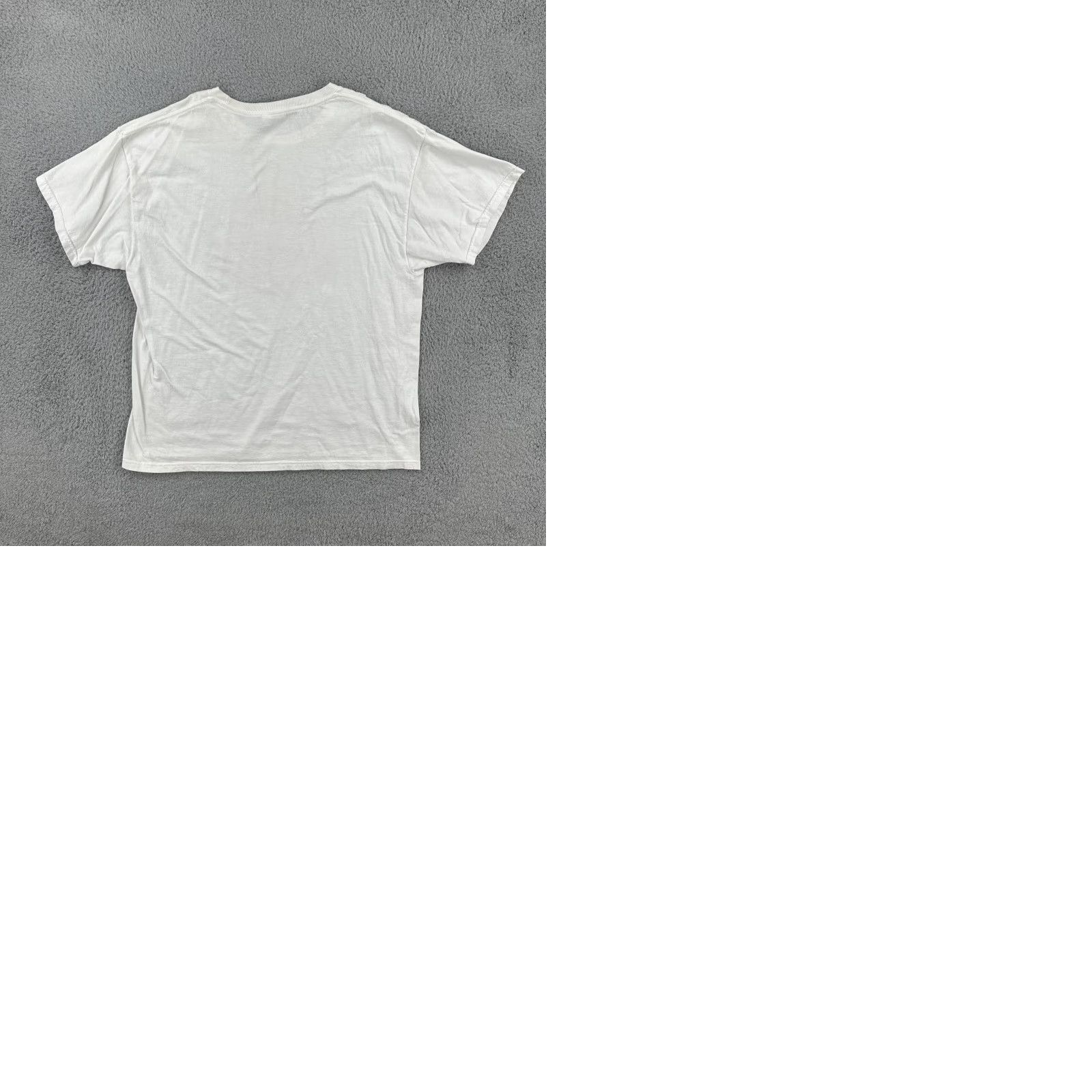 Hanes VINTAGE Hanes T-Shirt XL White Budweiser Logo Beer Crew Neck Short Sleeve Men X-Large White Candy? Size US XL / EU 56 / 4 - 10 Thumbnail