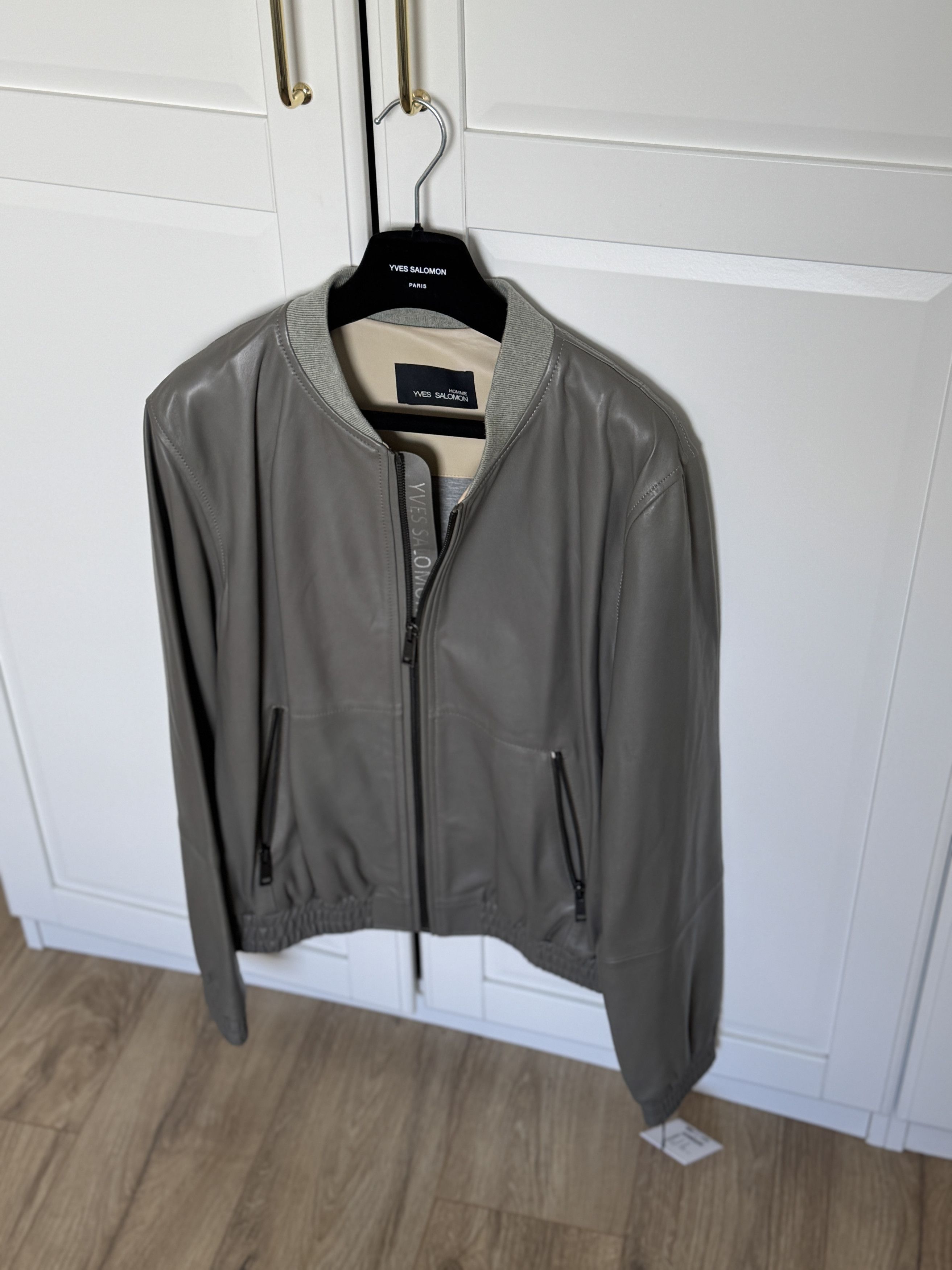 Yves Salomon Yves Salomon Leather Bomber Jacket Size US M / EU 48-50 / 2 - 8 Thumbnail