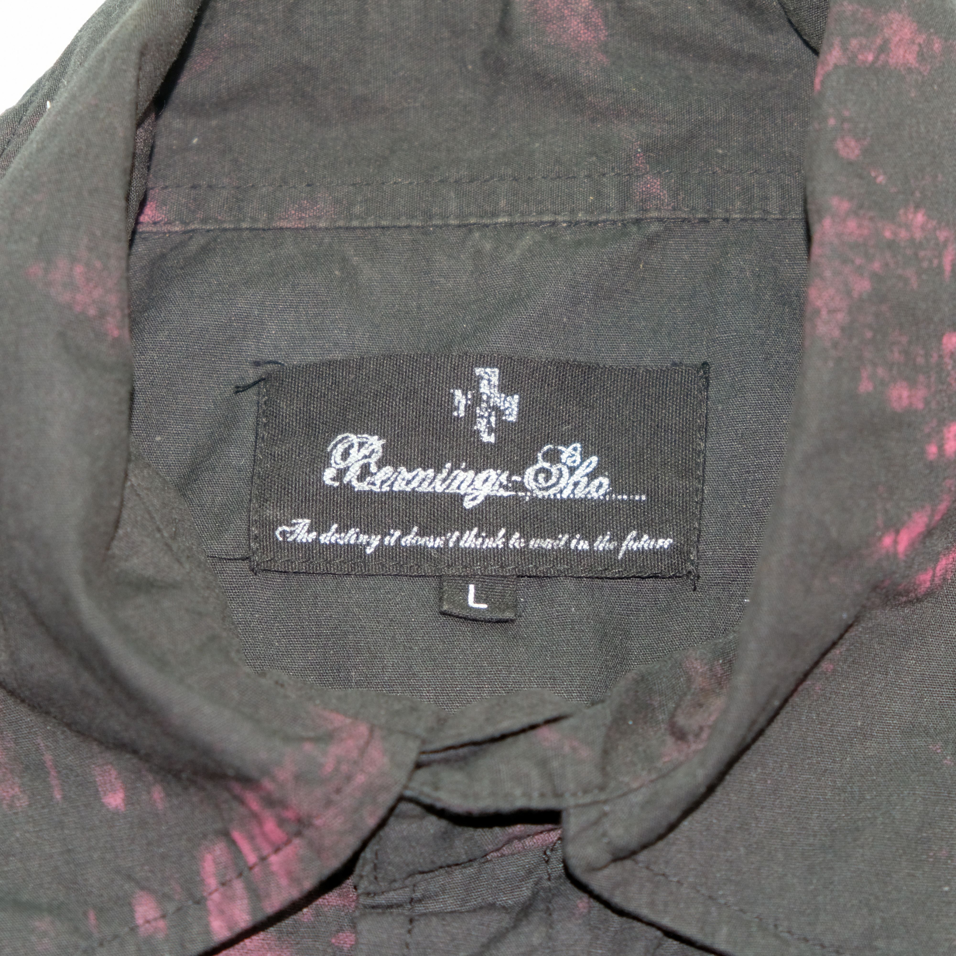 BERNINGS SHO Bernings sho gothic punk button up longsleeve shirt Size US M / EU 48-50 / 2 - 6 Thumbnail