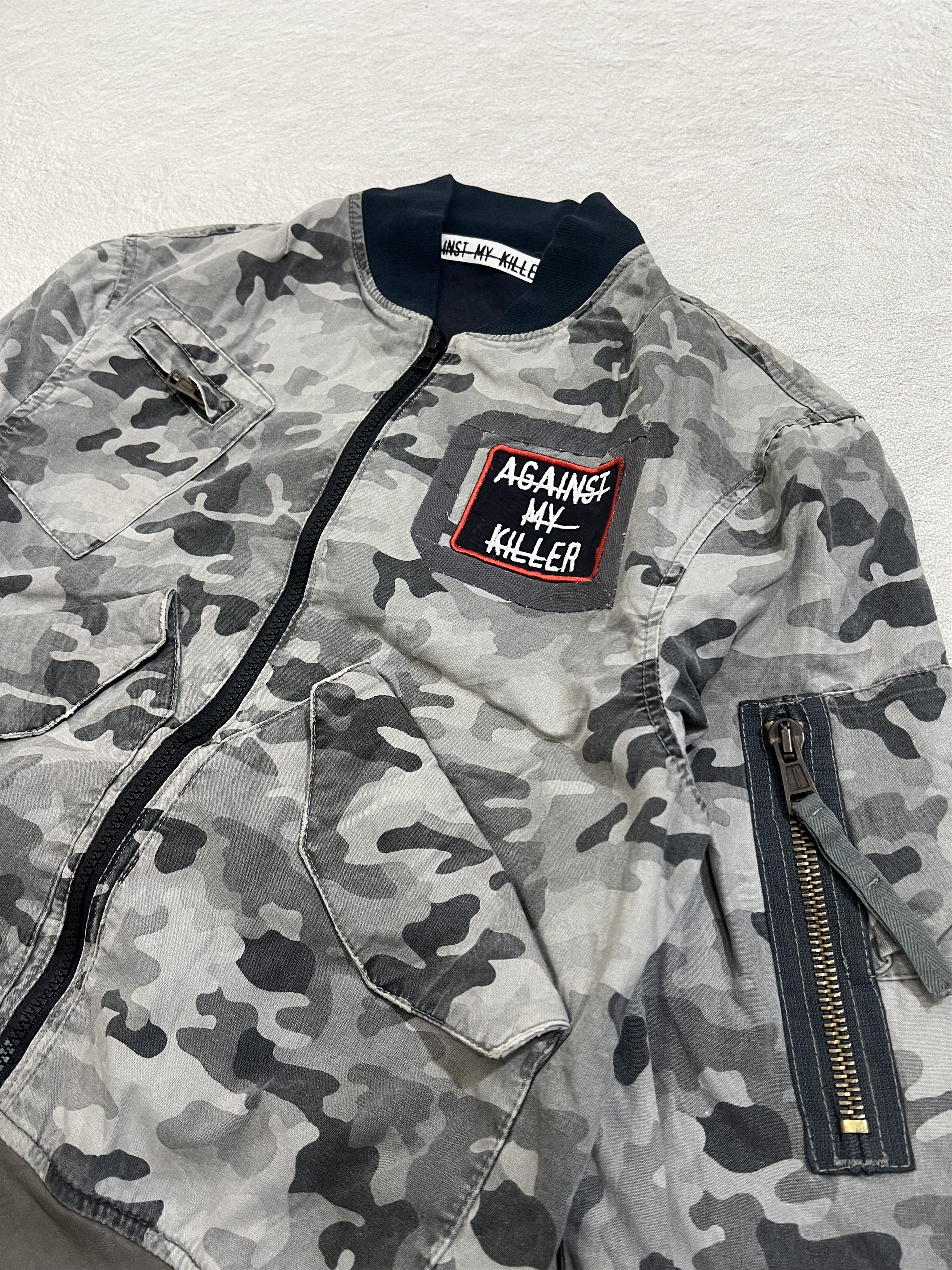 Japanese Brand 2000s Hysteric Camo Vkei Biker Leather Work y2k Lgb Ifsix Size US S / EU 44-46 / 1 - 3 Thumbnail