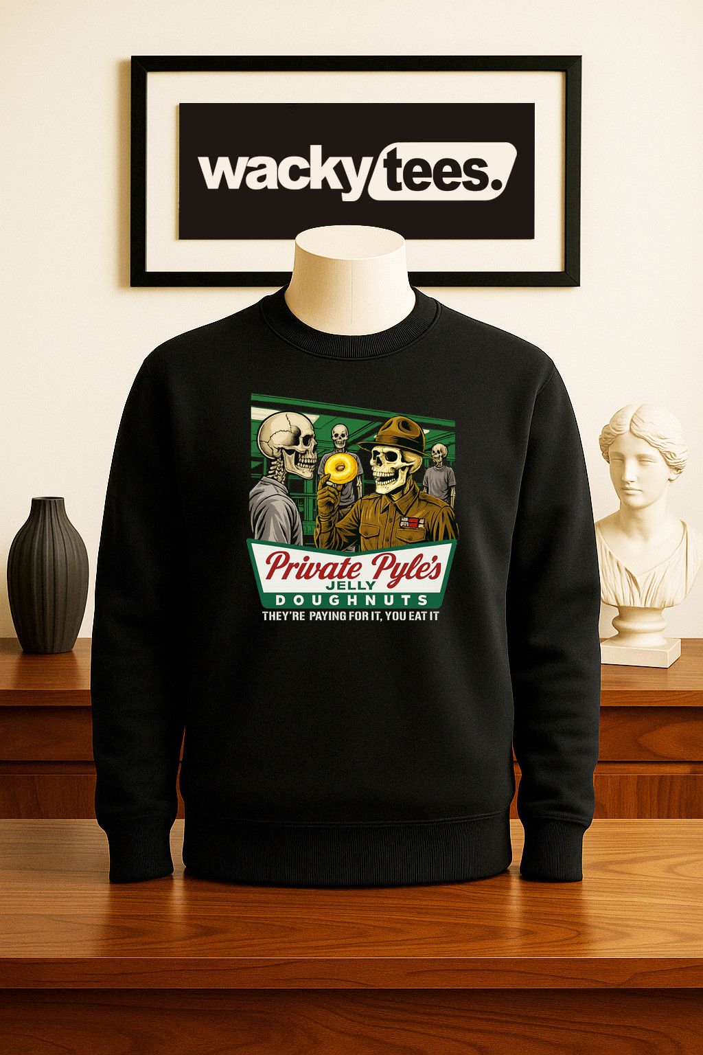 Other Private Gomer Pyles Jelly Doughnuts Full Metal Tee Shirt Size US L / EU 52-54 / 3 - 3 Thumbnail