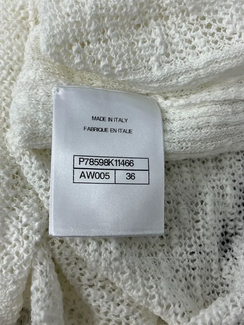 Chanel Chanel Beach Series White Pocket Knitted Vest Size XS / US 0-2 / IT 36-38 - 5 Thumbnail