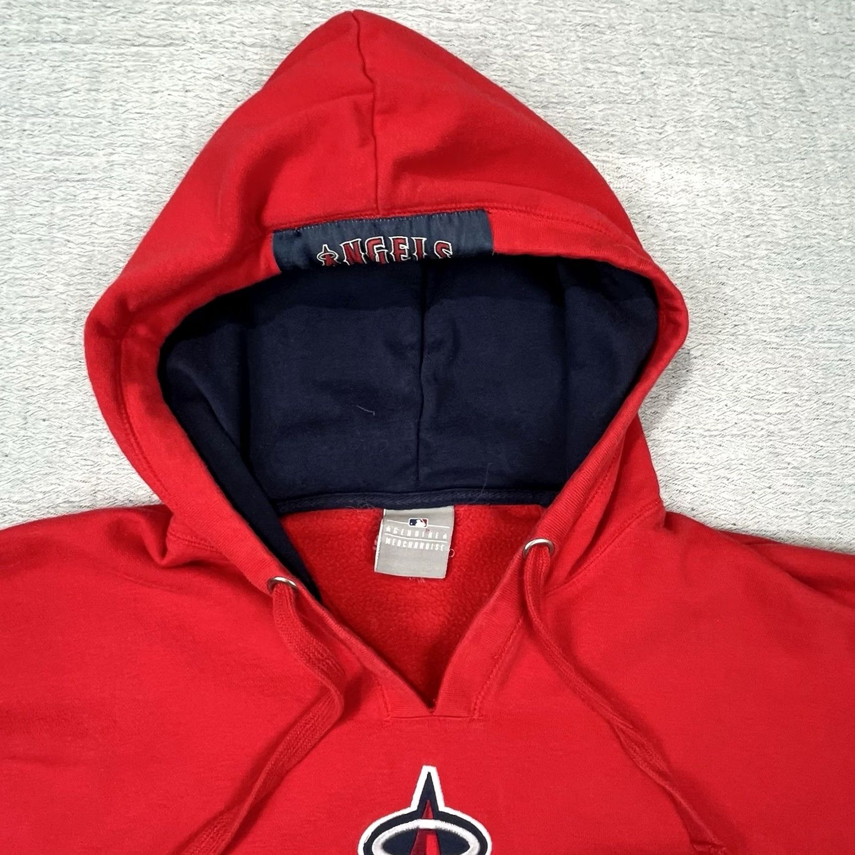 MLB MLB Genuine Merchandise Los Angeles Angels Large Hoodie Unisex Adults L Red Logo Size US L / EU 52-54 / 3 - 3 Thumbnail
