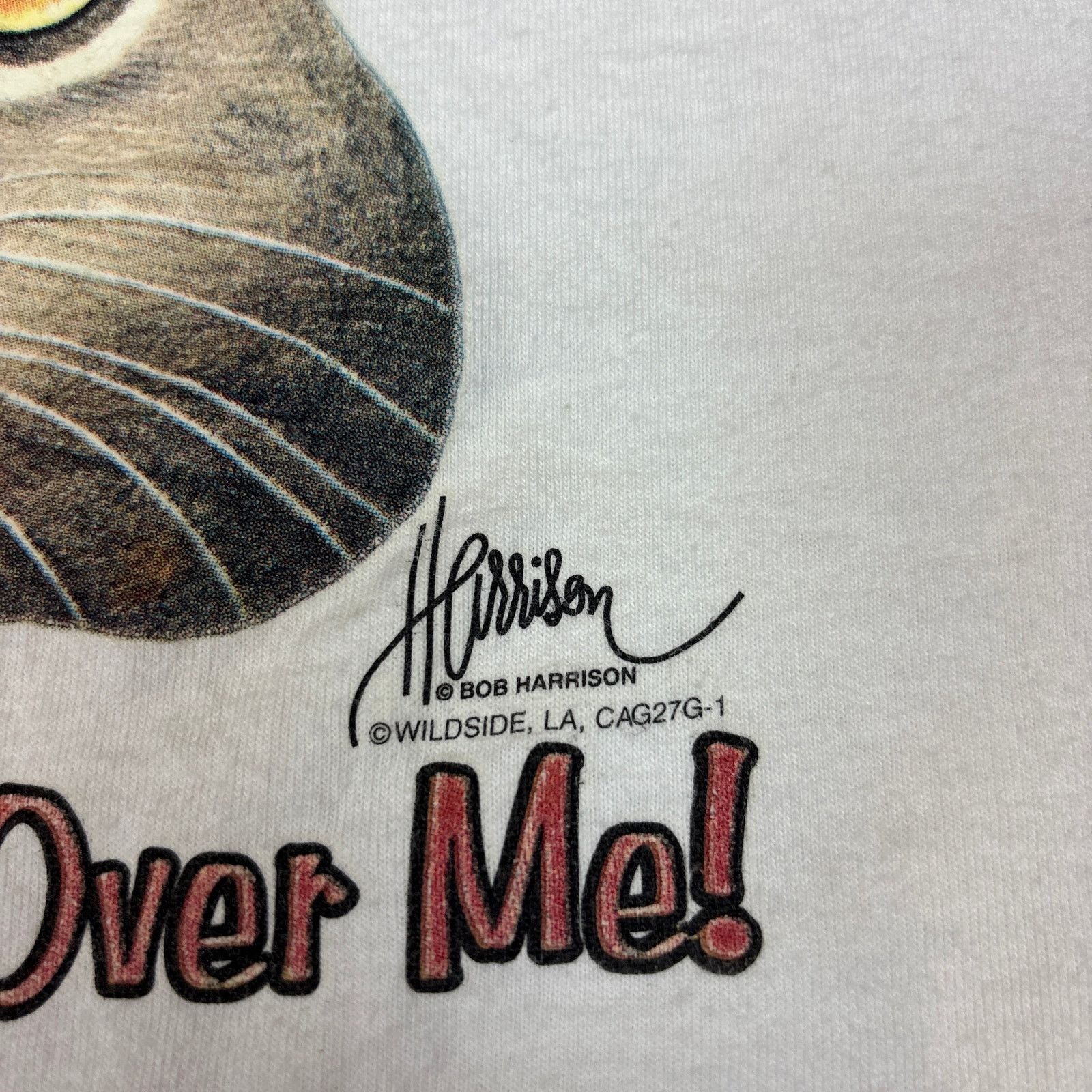 Vintage Vintage My Cat Walks All Over Me Shirt Mens 2XL Bob Harrison Size US XXL / EU 58 / 5 - 3 Thumbnail