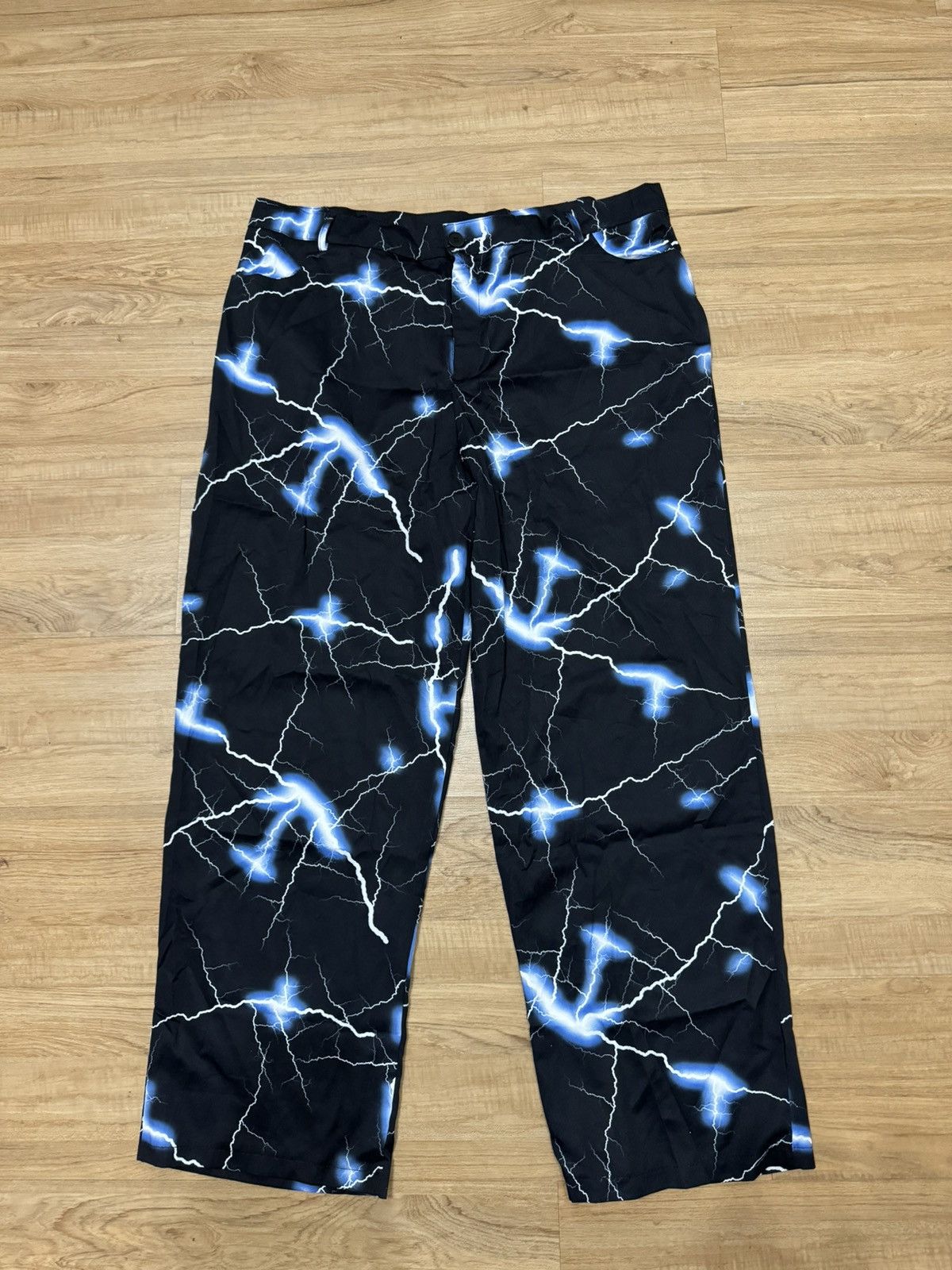MENS FULL PRINT LIGHTNING PANTS