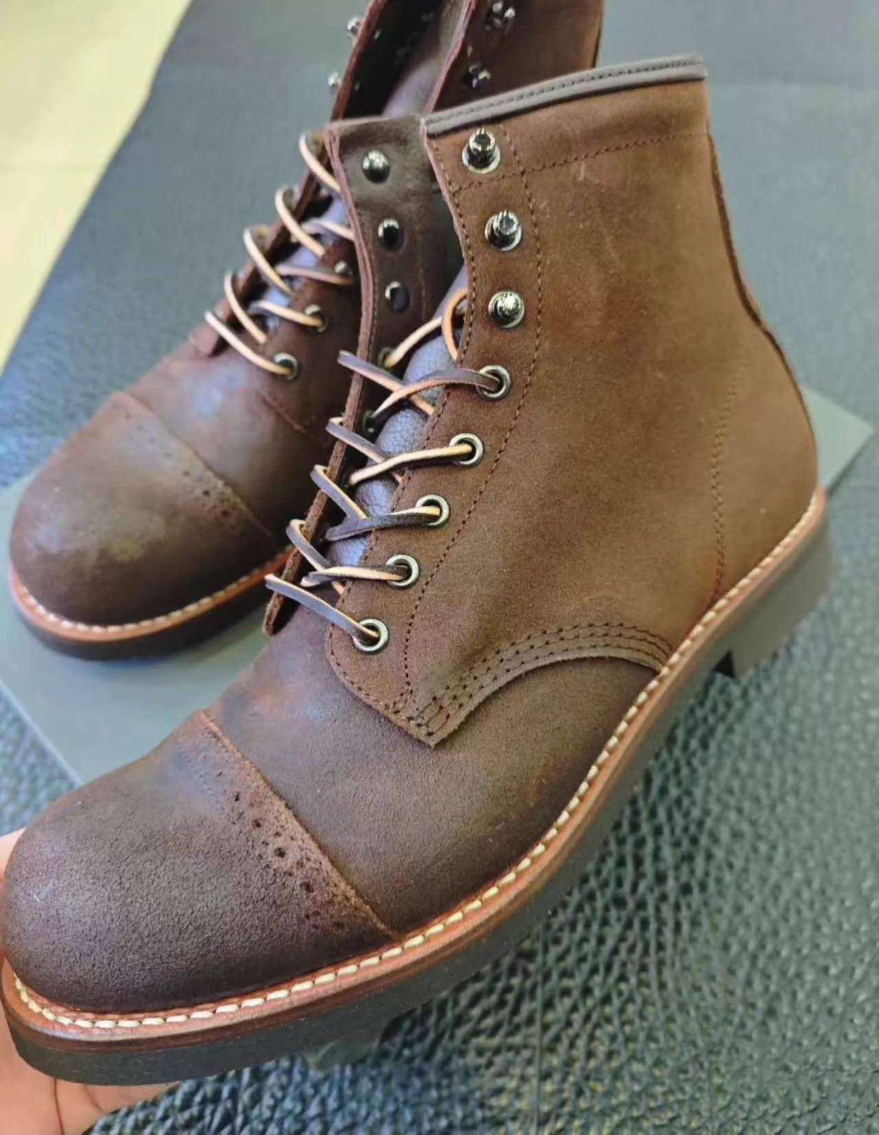 Visvim Brother Bridge Rare Deep Brown Suede Cat Sole JPN 10 New Size US 10 / EU 43 - 2 Thumbnail